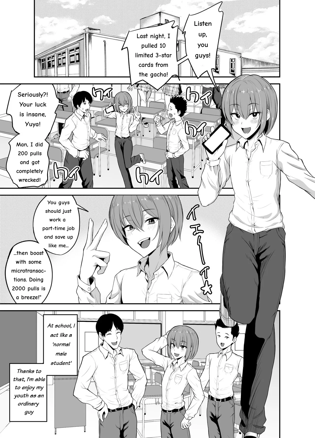 Papa Katsu de Onnanoko ♂ ni Natchatta?! - Strona 3