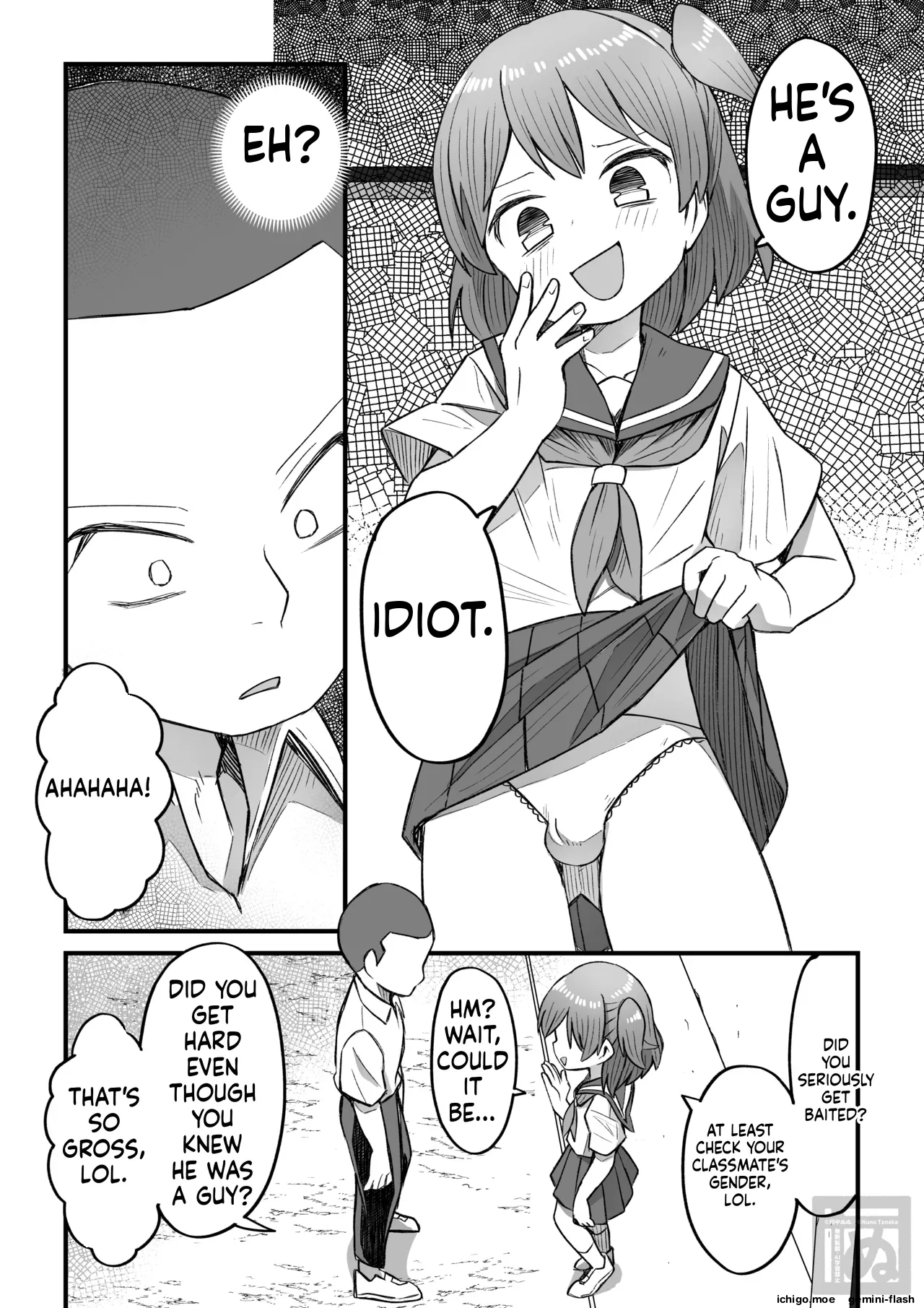 Namaiki na Otokonoko o Wakaraseru Hanashi Zenpen | A Story About Teaching a Sassy Cross-Dressing Boy a Lesson – Part 1 - Сторінка 2