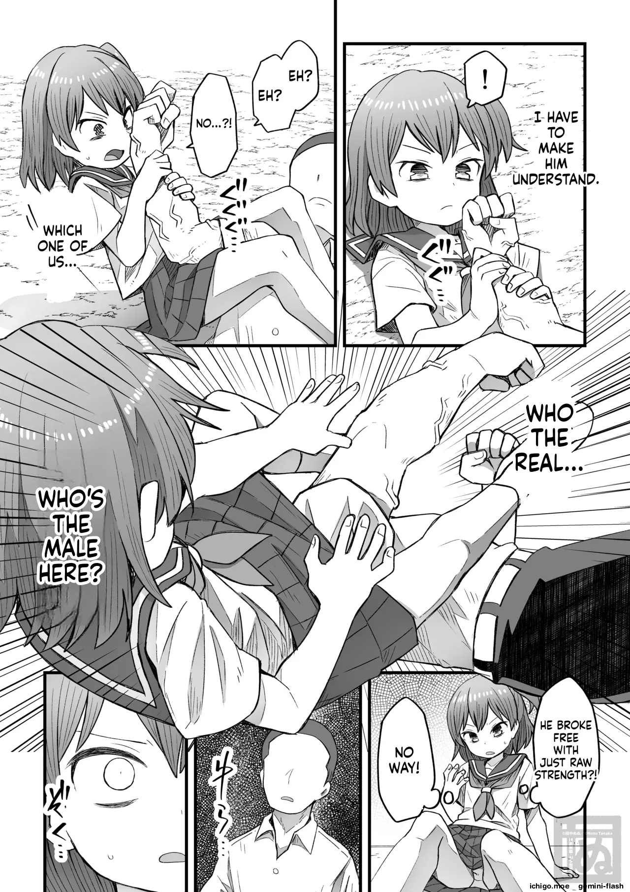 Namaiki na Otokonoko o Wakaraseru Hanashi Zenpen | A Story About Teaching a Sassy Cross-Dressing Boy a Lesson – Part 1 - Сторінка 5