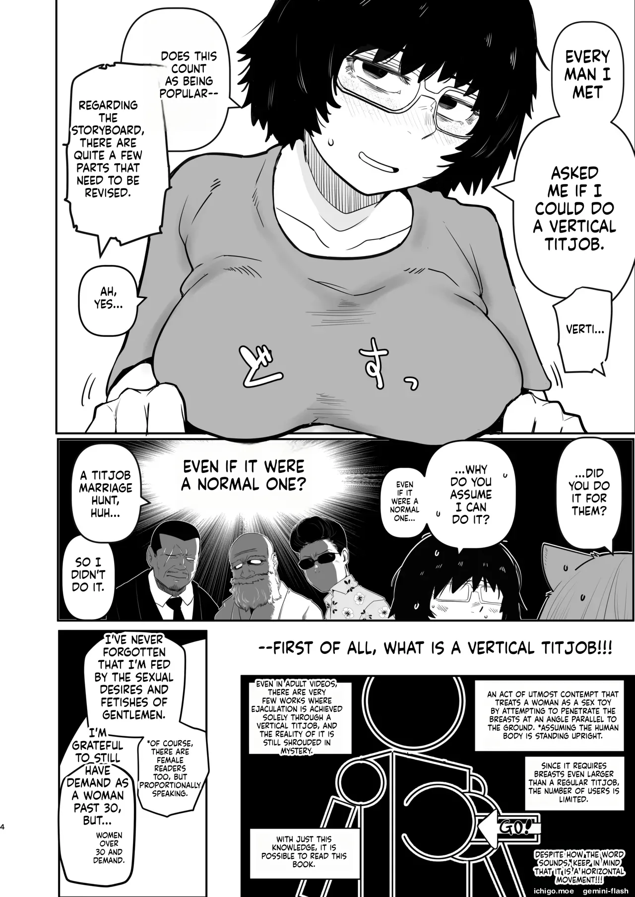 Daininki Mangaka Ochinpo Tatsuro Sensei wa Tatepaizuri Dekiru noka - 页 4
