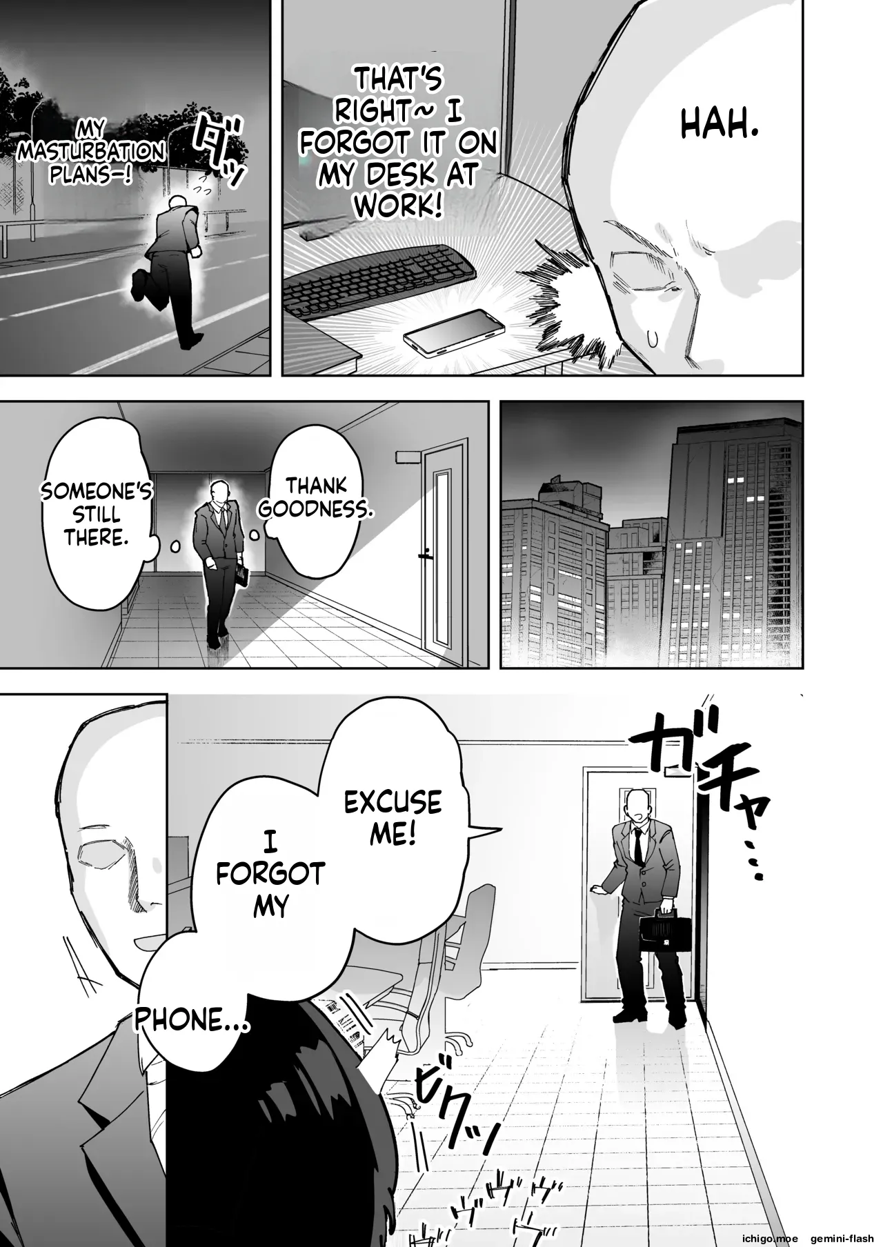 My beautiful boss (who’s a power-harassing sadist) was masturbating anally at my desk, so I took advantage of his weakness to do all sorts of lewd things to him! - Сторінка 5