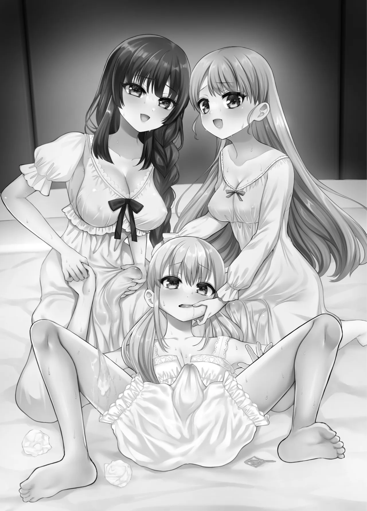 Yokubou Kaihou! Uzuku Shirushi de Afureru Honne! ~Futatsu no Netsu ni Tsutsumareru Yoru~ - Pagina 2