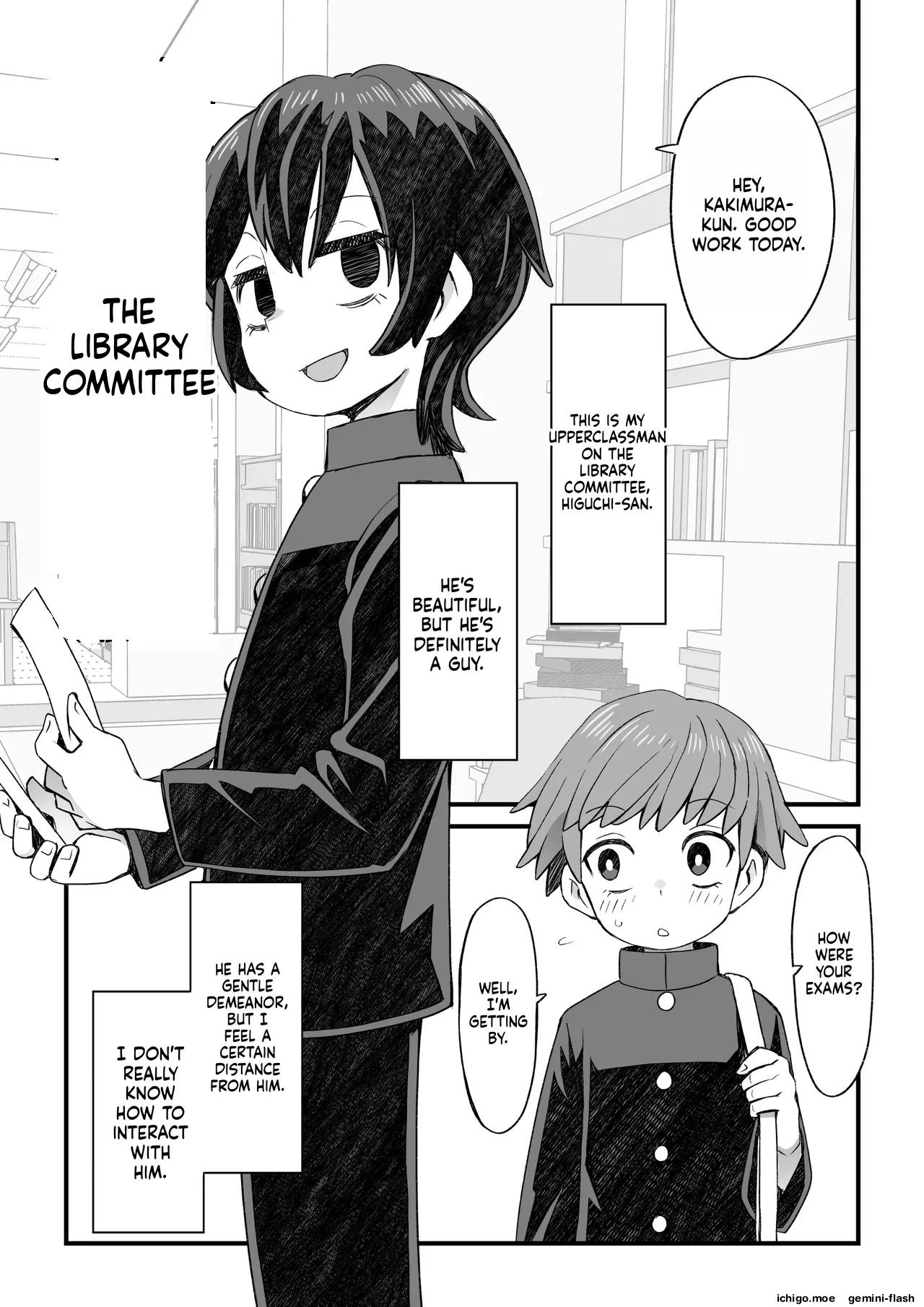 A Story About a Librarian Attacking a Junior Student, and a Story About a Boy Who Crossdresses to Get Help - 页 2