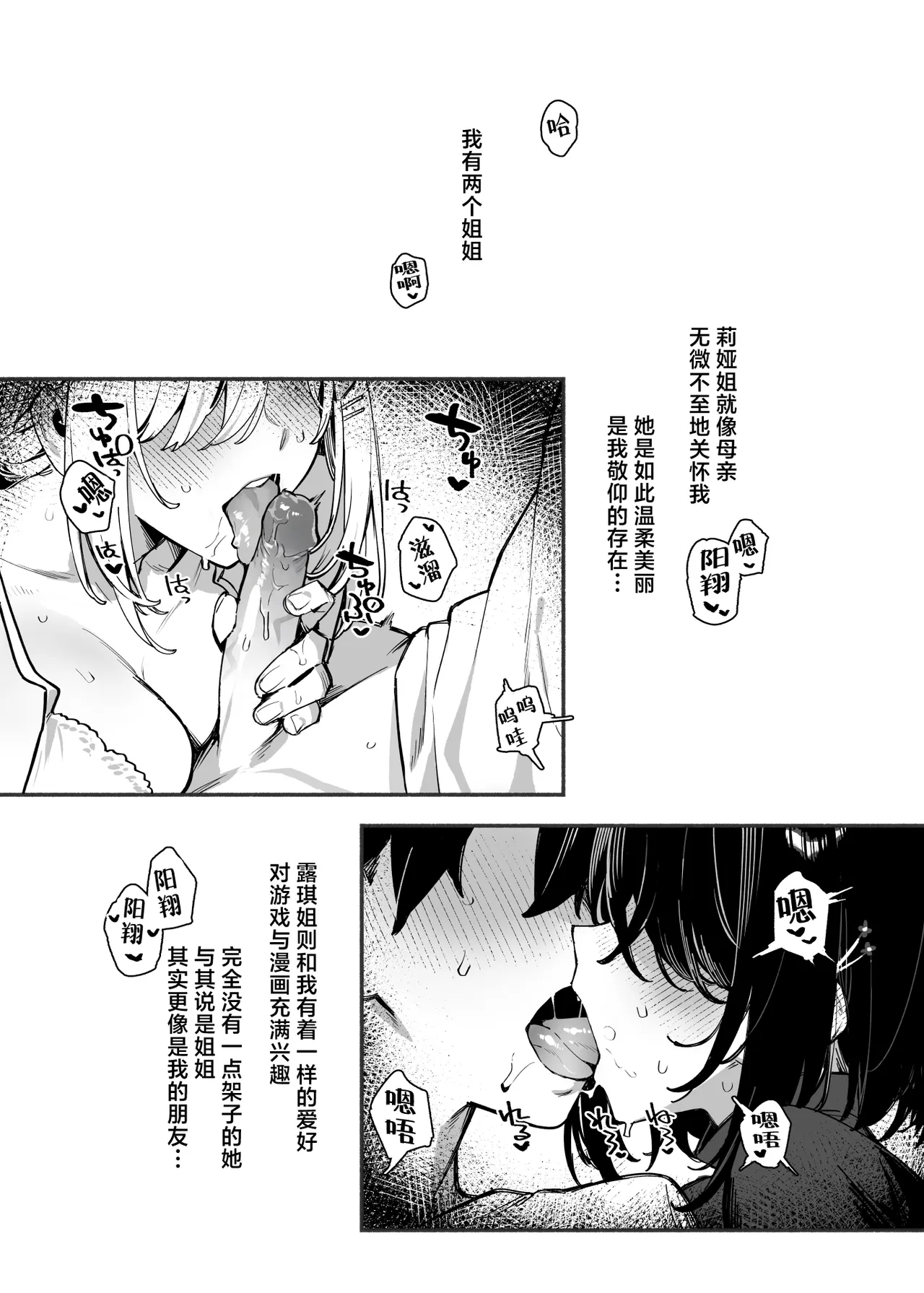 Sister Contrast 2: Muttsuri Onee-chan to Henai Koubi | 反差姐妹2:与闷骚姐姐的偏爱性交 - Page 3