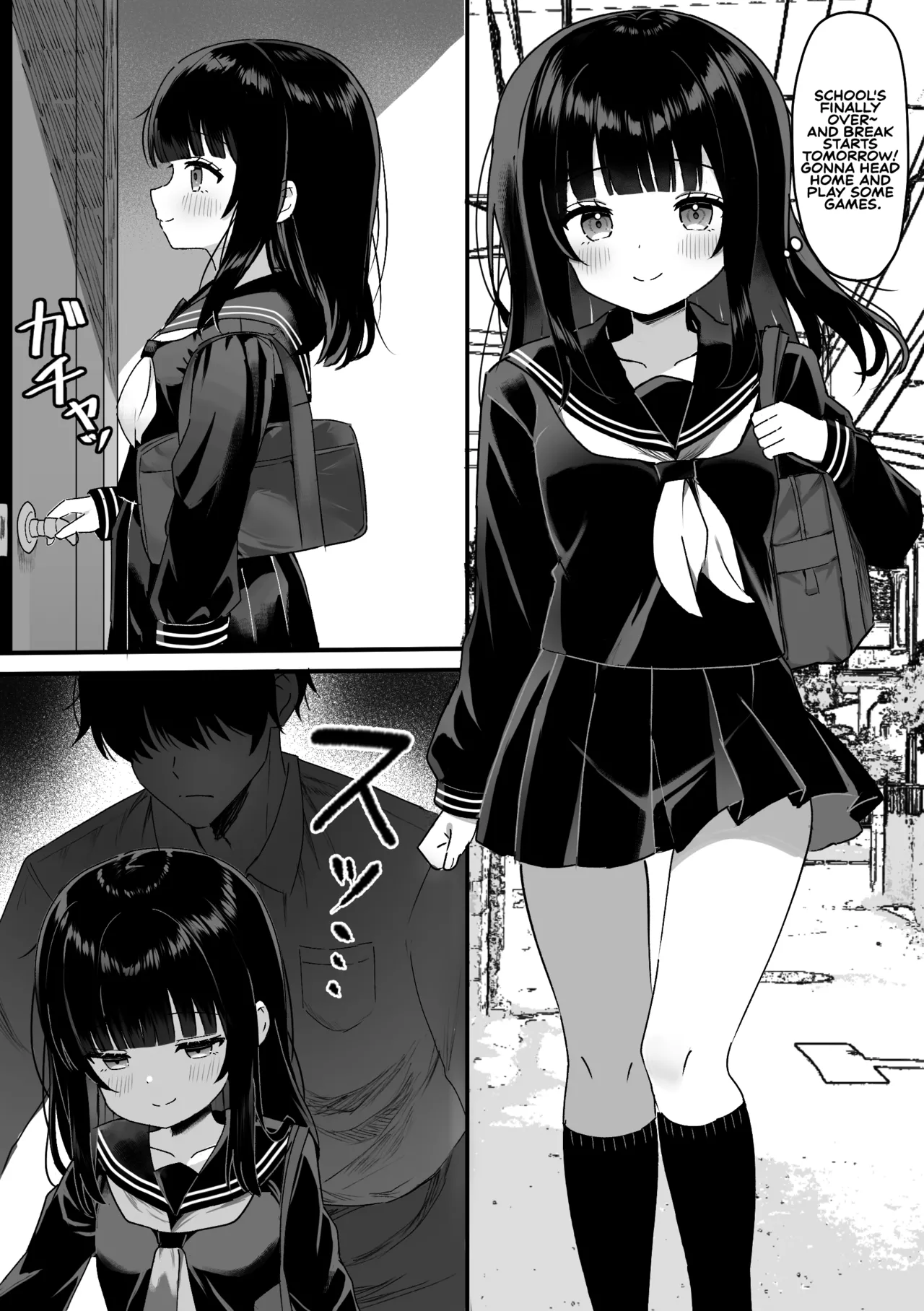 Jitaku ni Shinnyuu Sareta Onnanoko ~Shojo Soushitsu Nakadashi Rape~ | A Girl Facing a Home Intrusion - Страница 2
