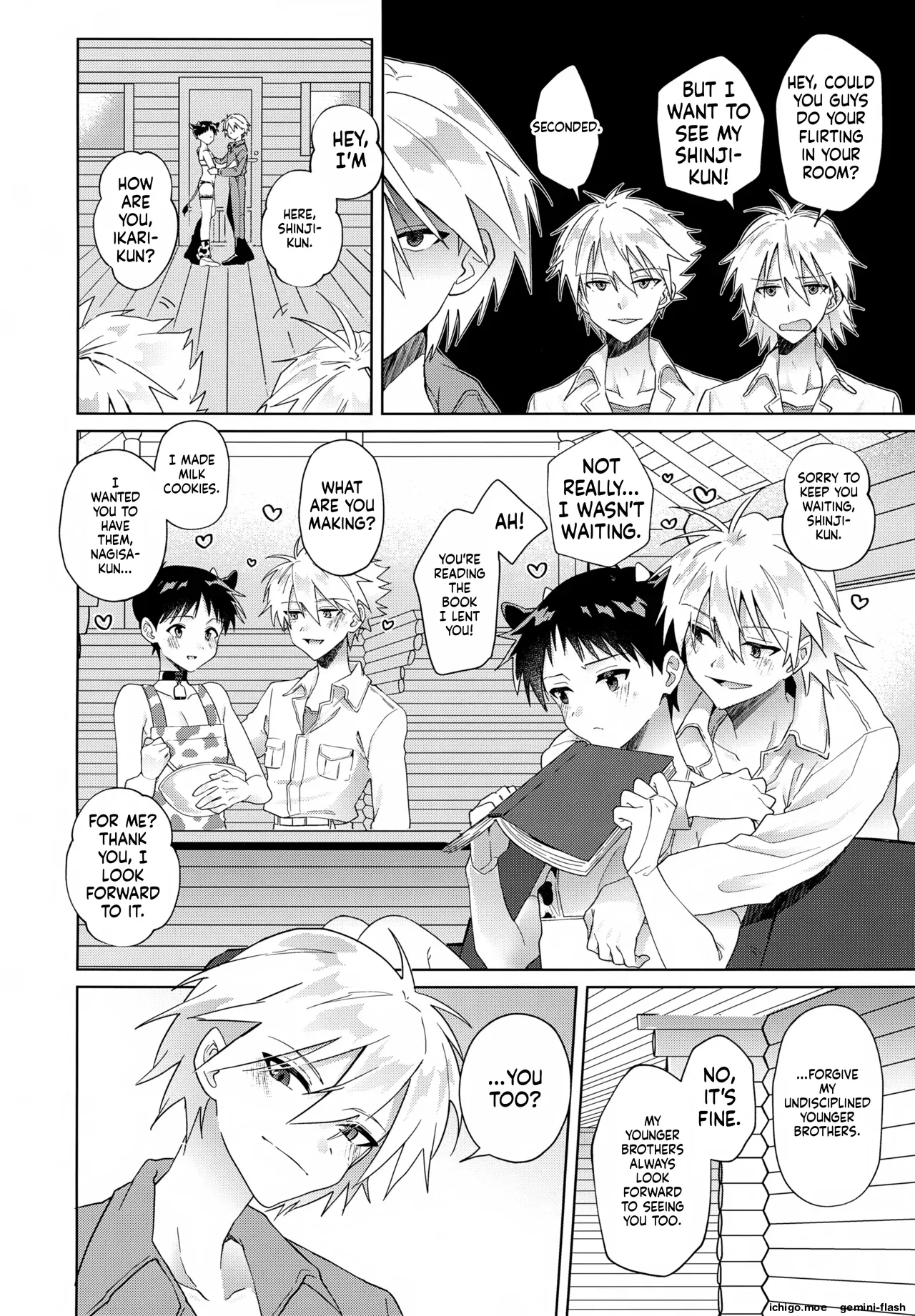 CHOU TOKUNOU MILK 5.3 (Neon Genesis Evangelion)  [English] AI TRANSLATED - Страница 5