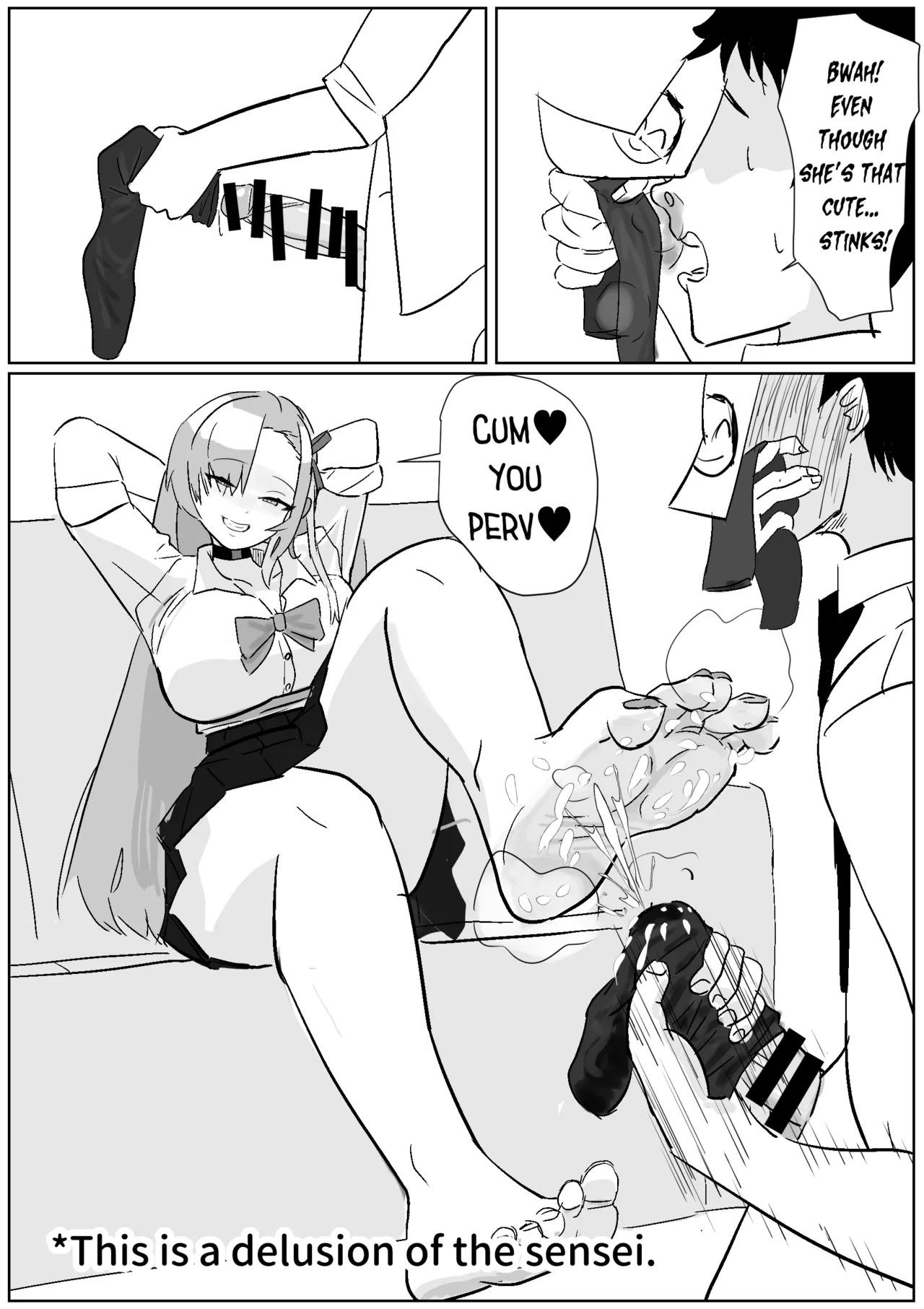 Asuna's Special Treat Socks - Страница 4