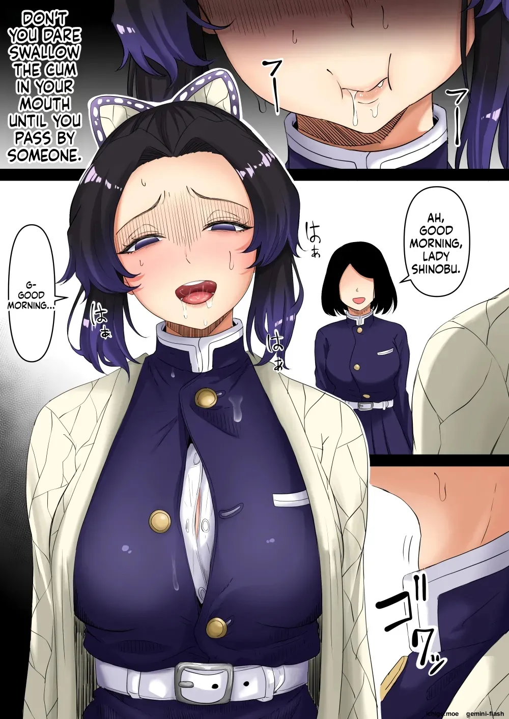 Yowami o Nigiraretappoi Kochou Shinobu - Strona 3