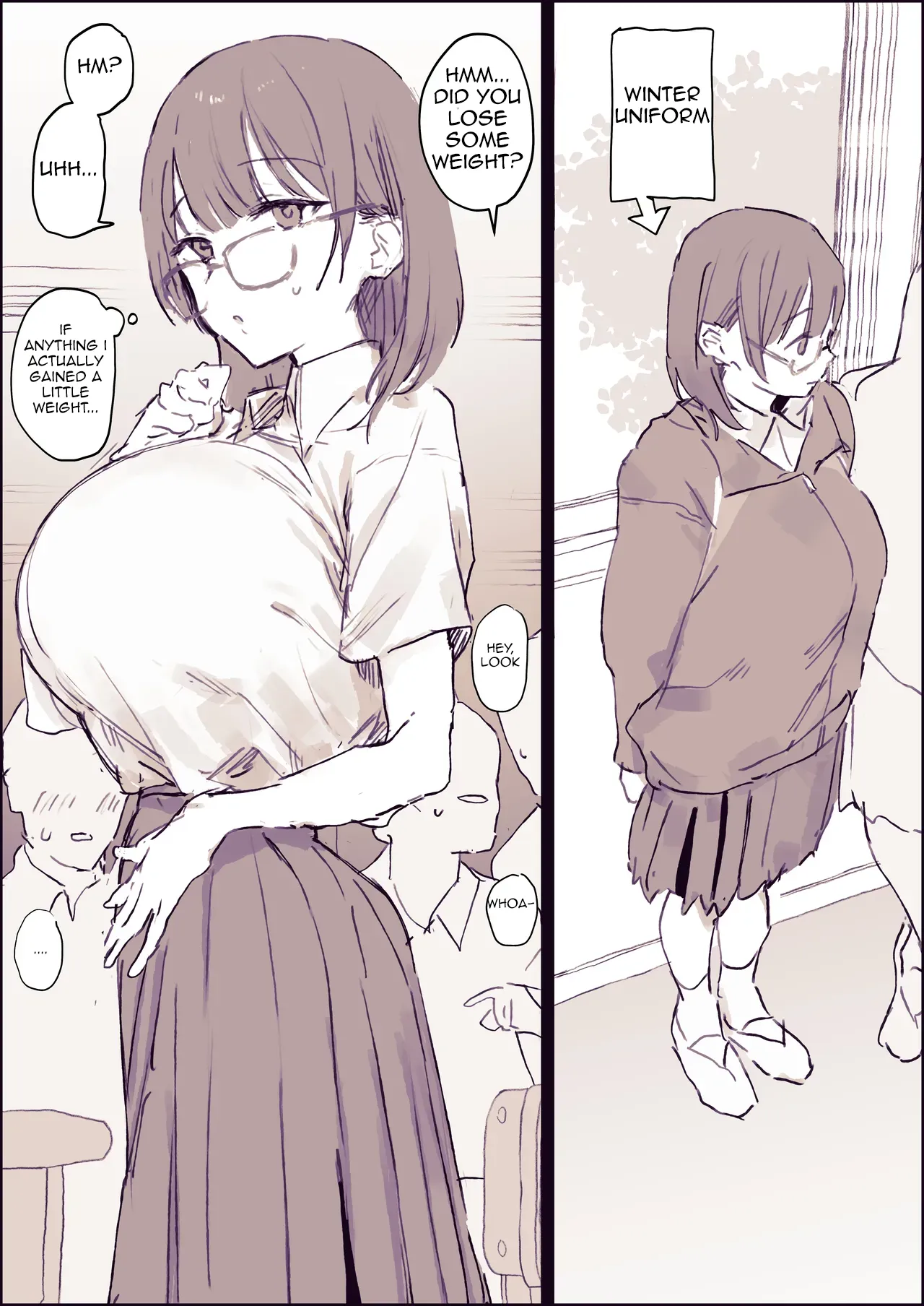 Natsufuku ga Tsuyokute Oshi ni Yowai Ko - Сторінка 2