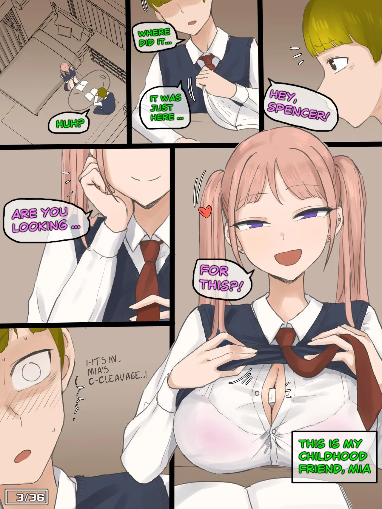 My Childhood Crush Cucked Me With The New Asian Transfer Student - [Laliberte- Edit] - RICED Edition - Page 3