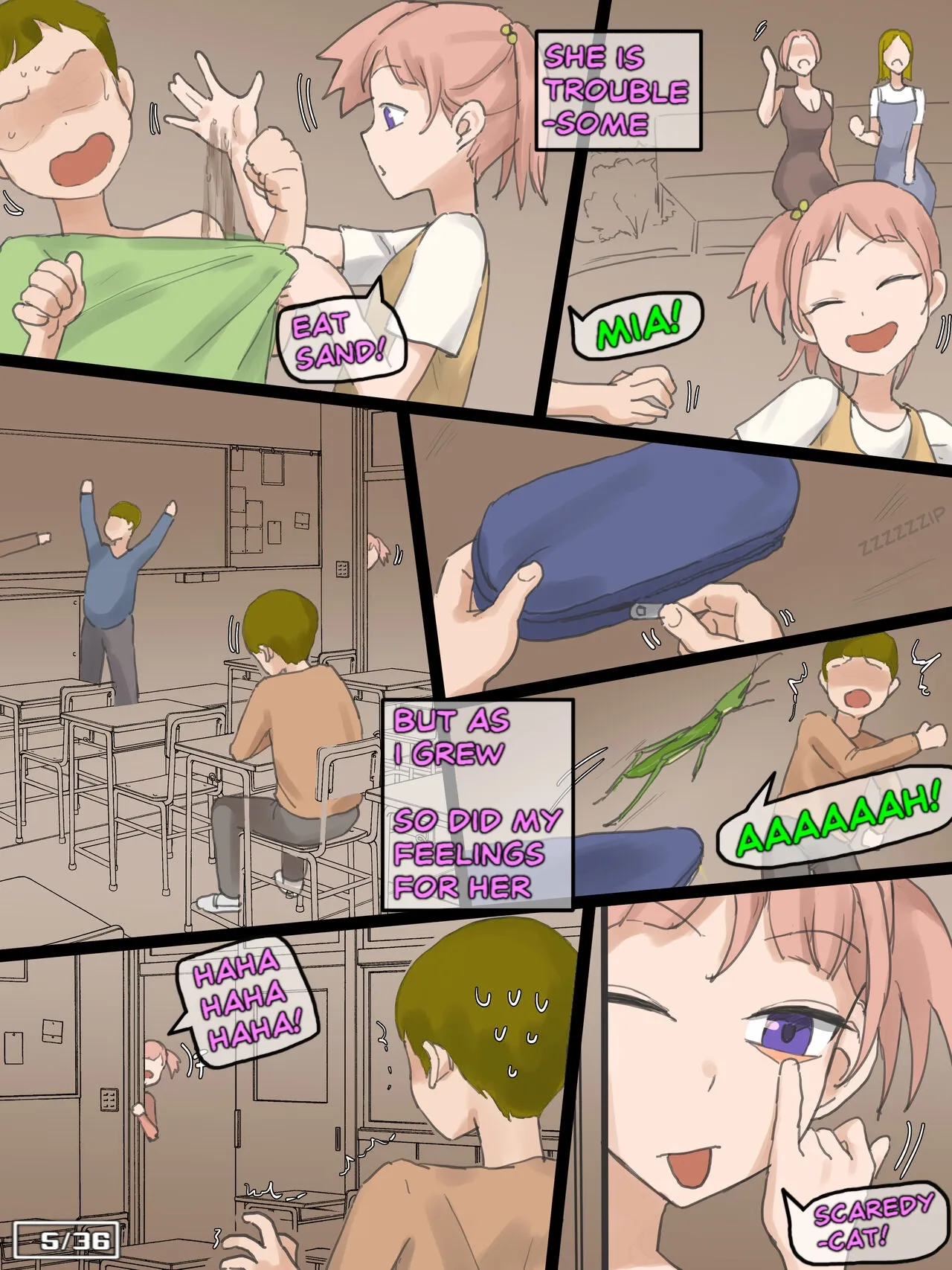 My Childhood Crush Cucked Me With The New Asian Transfer Student - [Laliberte- Edit] - RICED Edition - Page 5