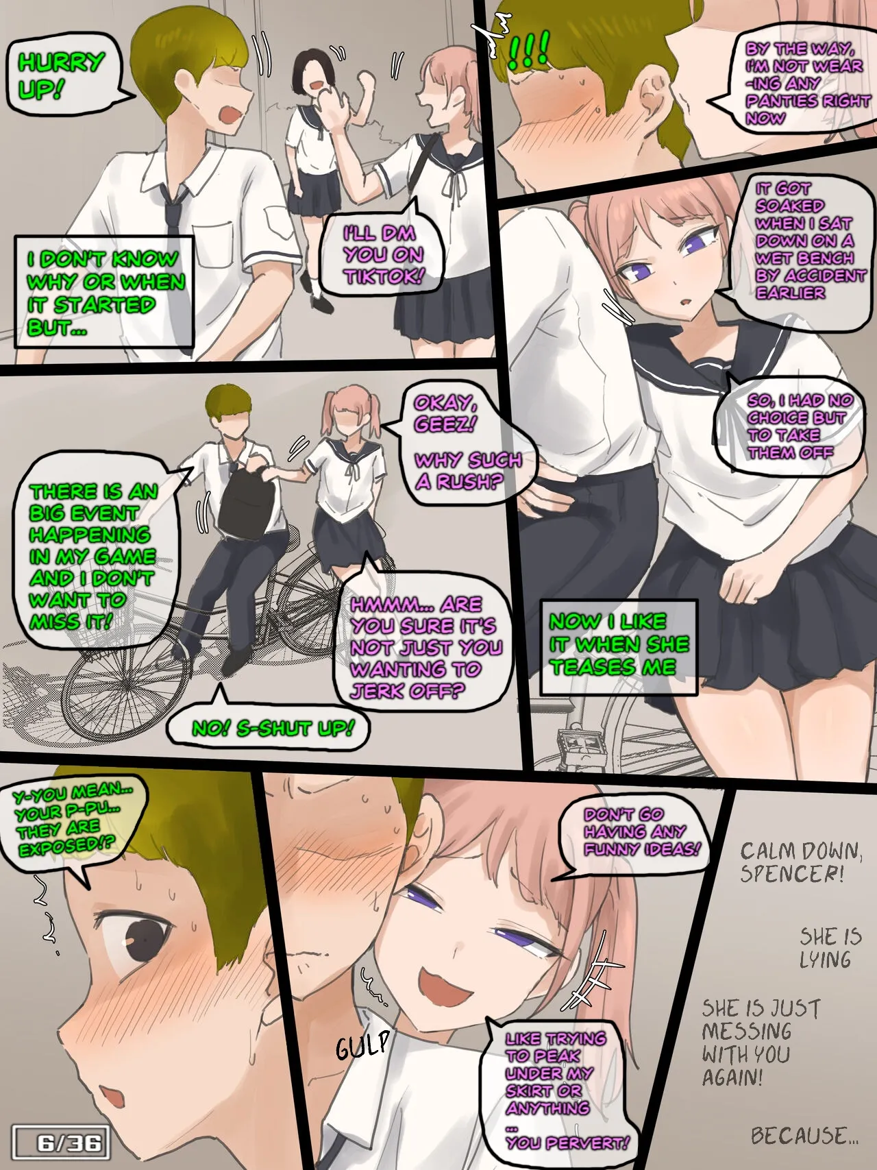 My Childhood Crush Cucked Me With The New Asian Transfer Student - [Laliberte- Edit] - RICED Edition - Page 6