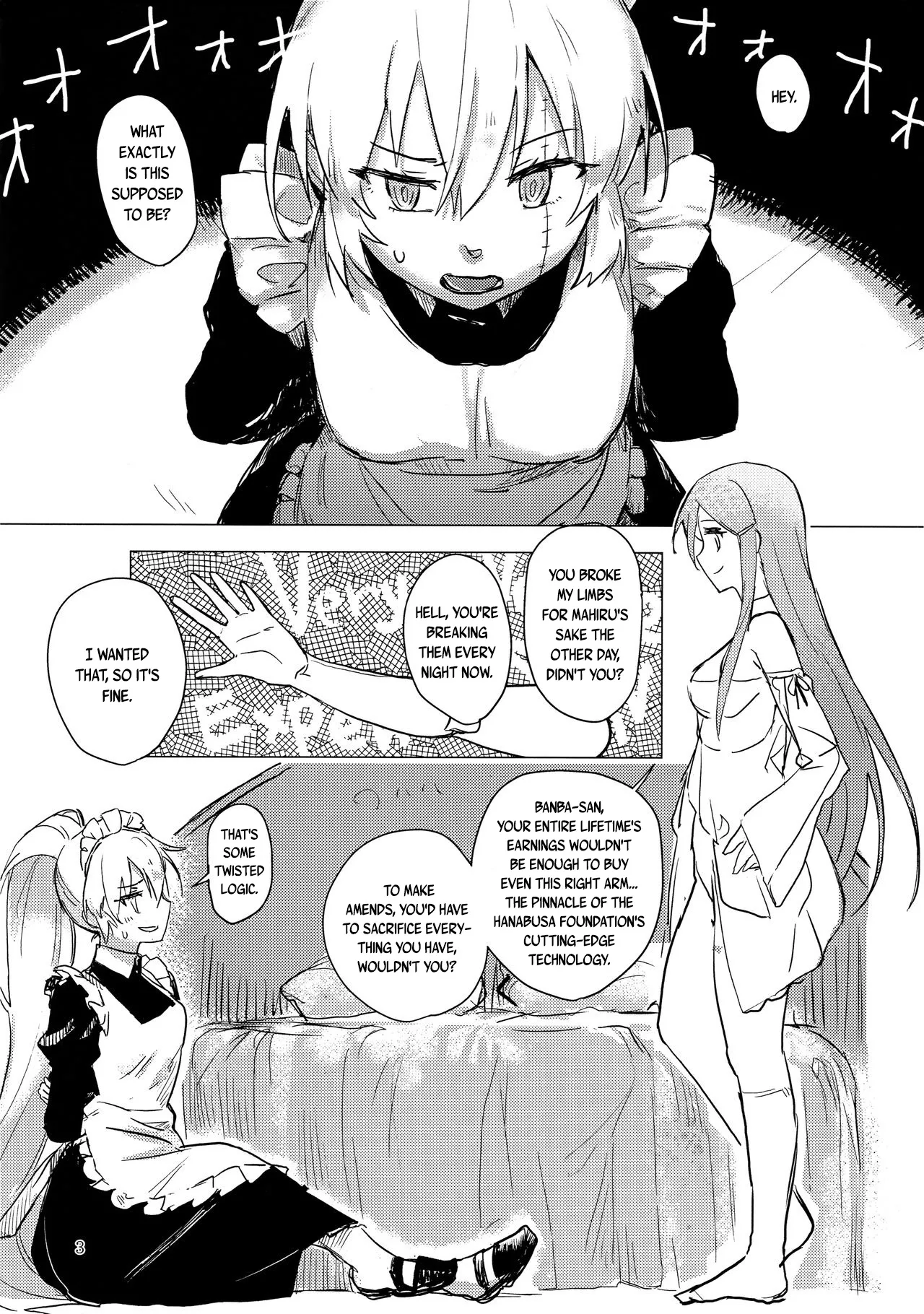 Yakousei no Shoujo Futari - Страница 4
