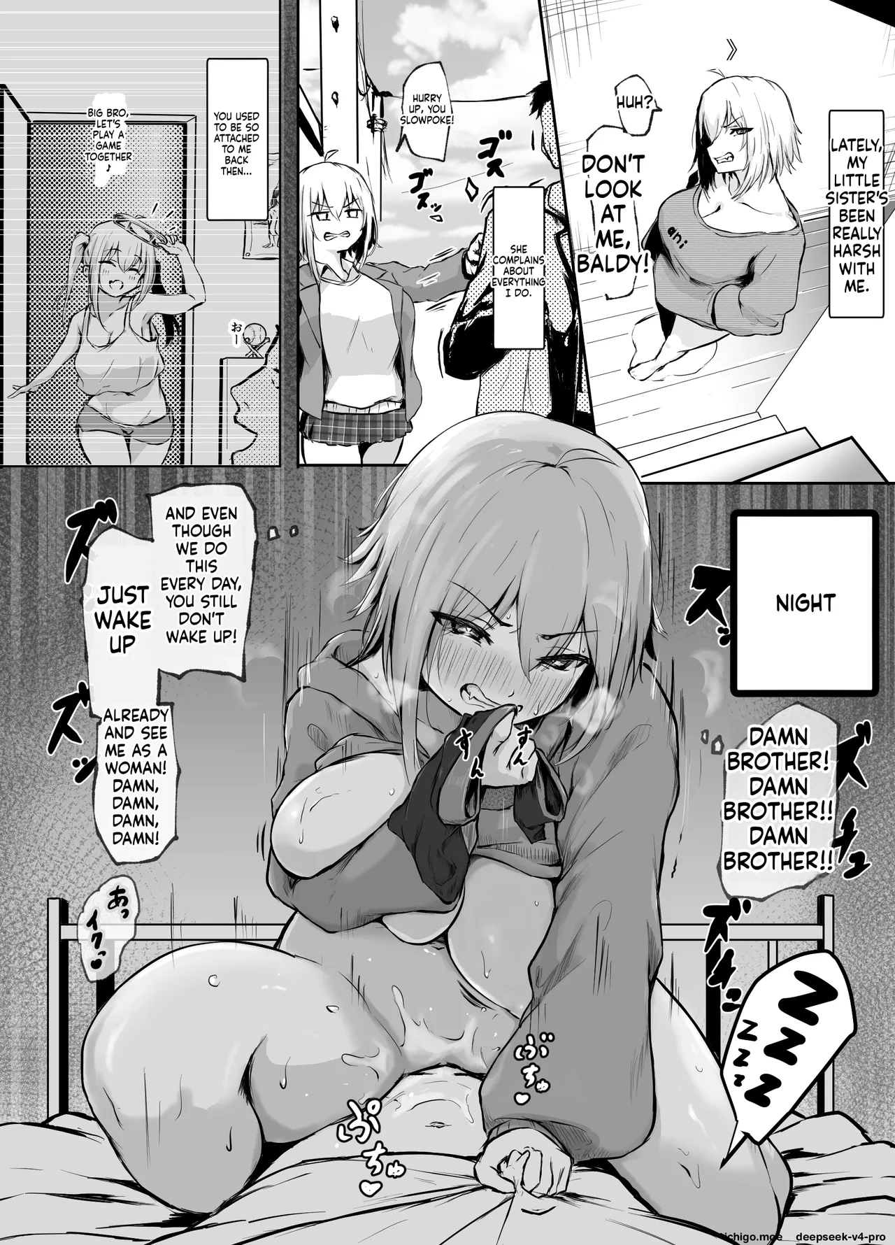 Dekkai Imouto wa Itsumo Okotteru - Página 1