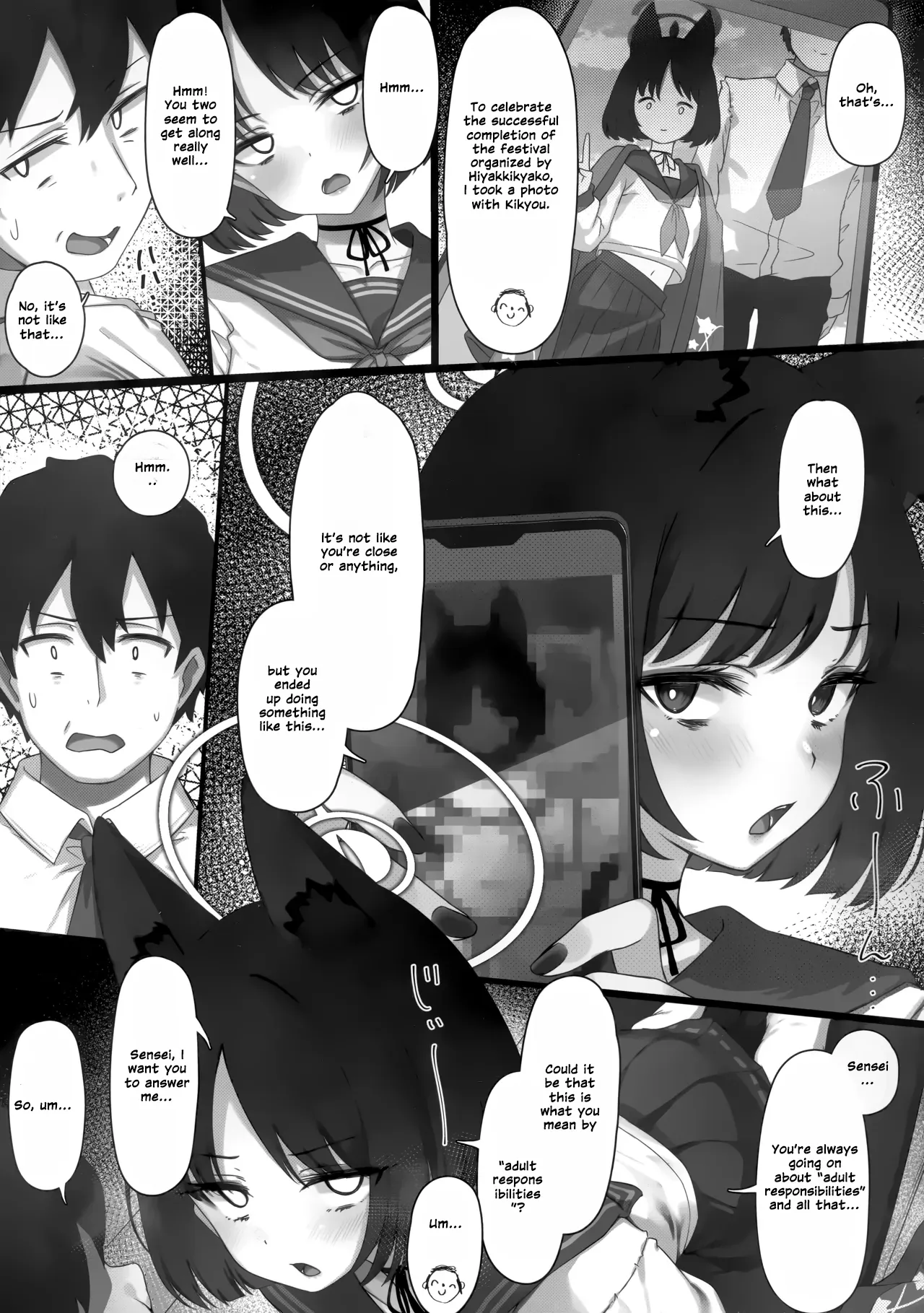 Kikyou to Kazusa ga Irekawacchau Hanashi 2 | The Story of Kikyou and Kazusa Swapping Places, Part 2 - 页 5