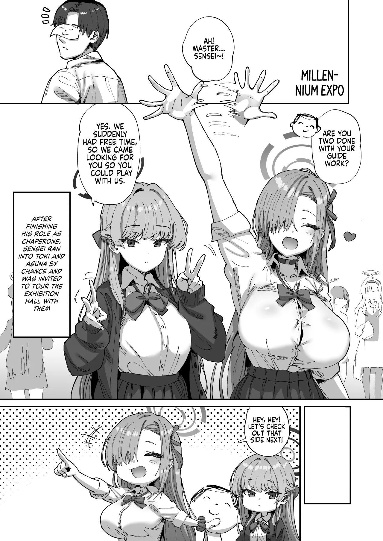 Asuna to Toki to Sex Shinai to Derarenai Heya | A Room You Can’t Leave Without Having Sex with Asuna & Toki - Seite 2