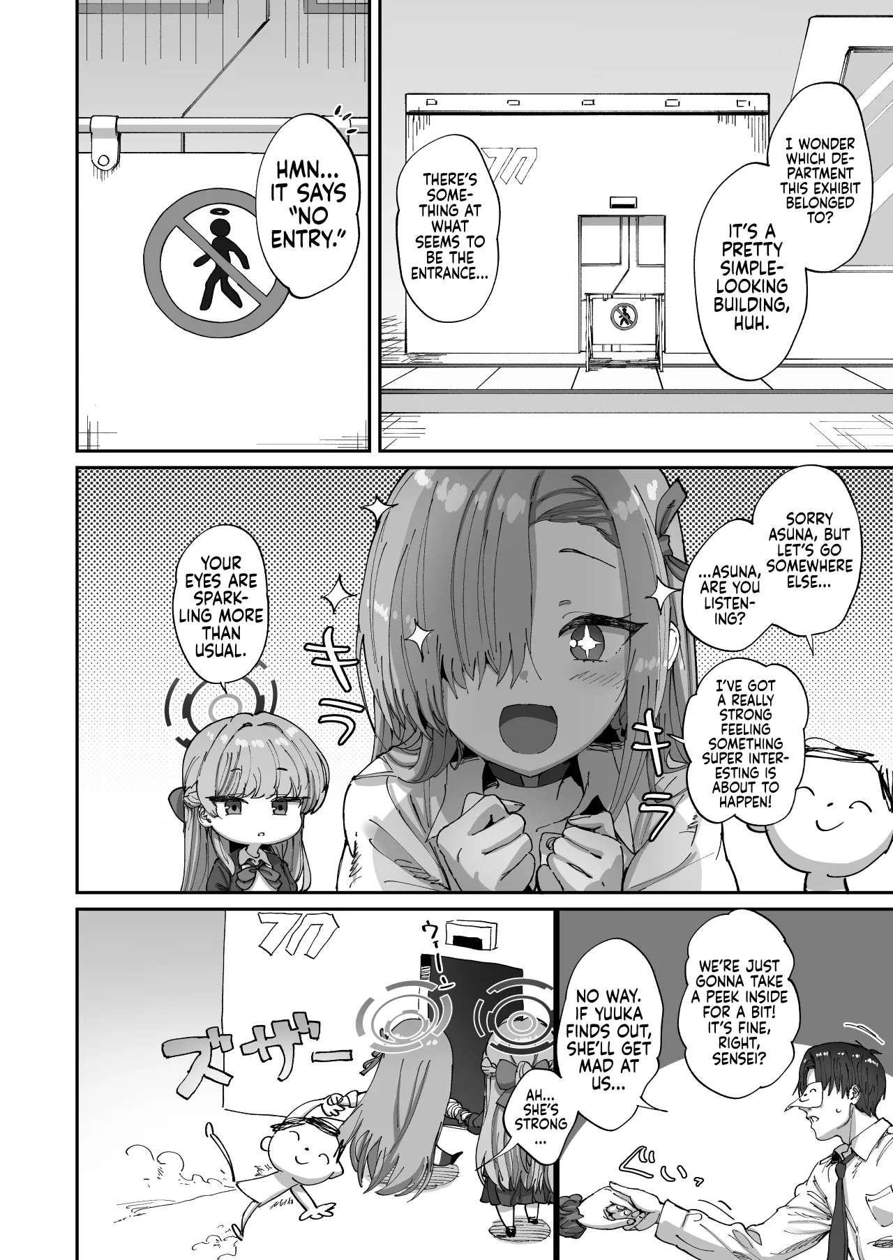 Asuna to Toki to Sex Shinai to Derarenai Heya | A Room You Can’t Leave Without Having Sex with Asuna & Toki - Seite 3