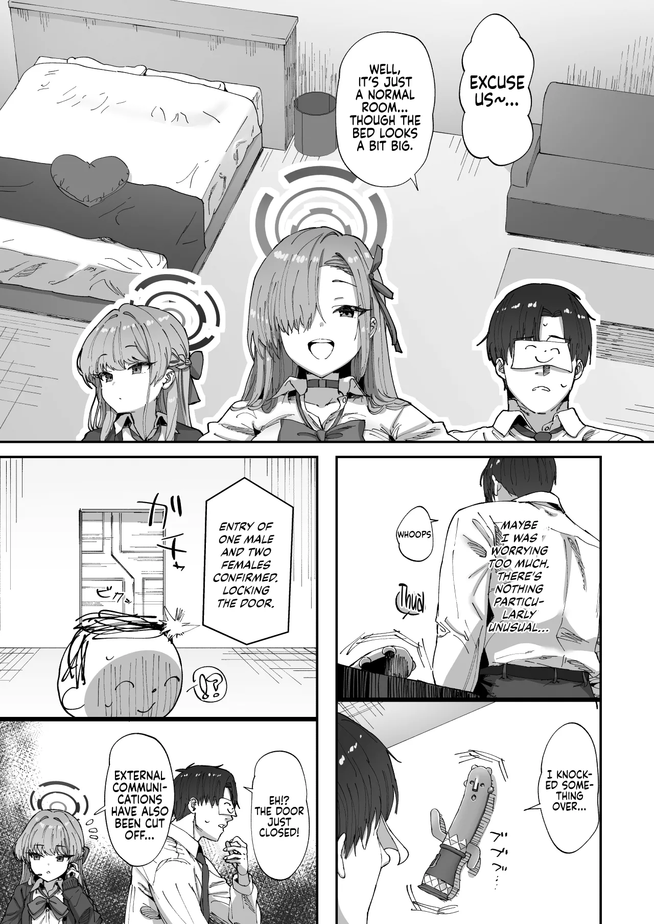 Asuna to Toki to Sex Shinai to Derarenai Heya | A Room You Can’t Leave Without Having Sex with Asuna & Toki - Seite 4
