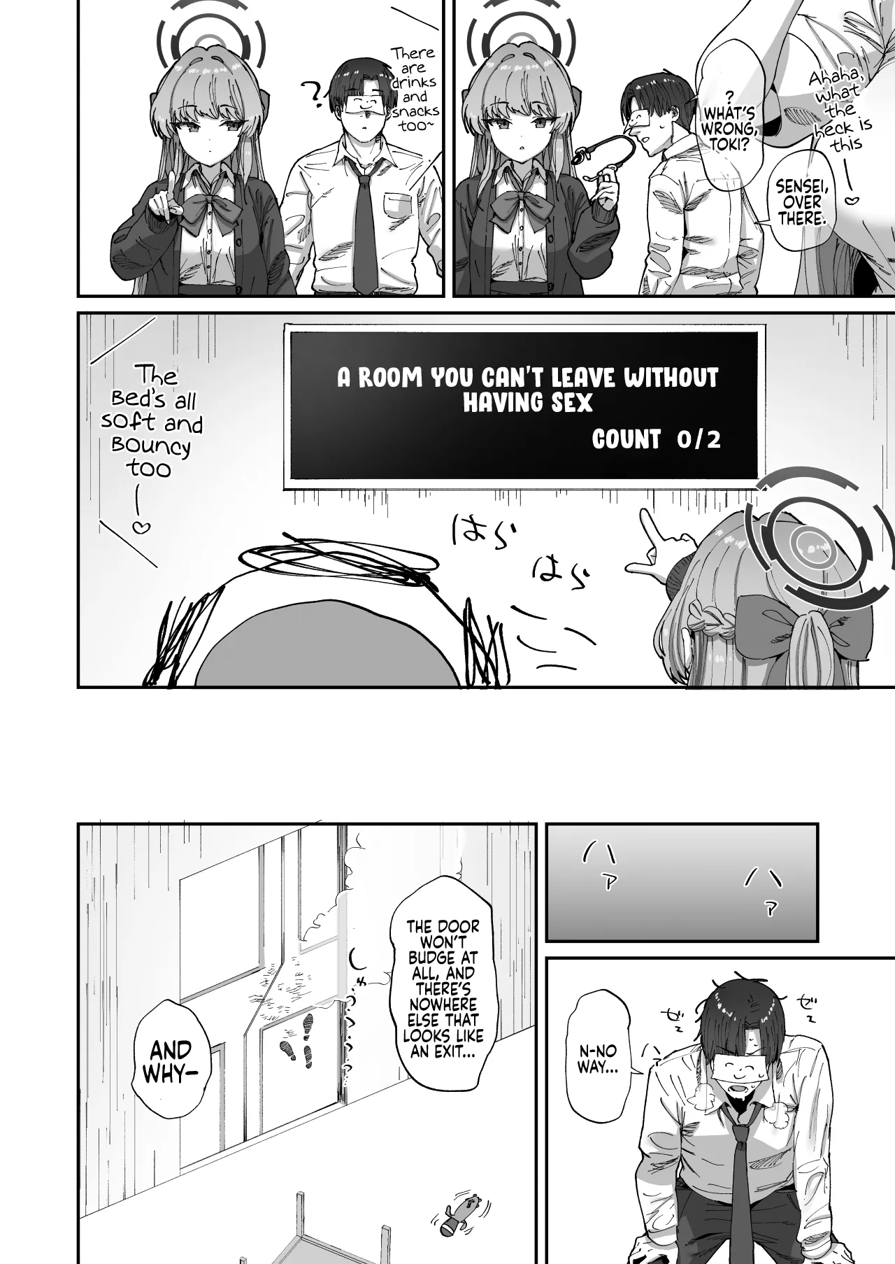 Asuna to Toki to Sex Shinai to Derarenai Heya | A Room You Can’t Leave Without Having Sex with Asuna & Toki - Seite 5
