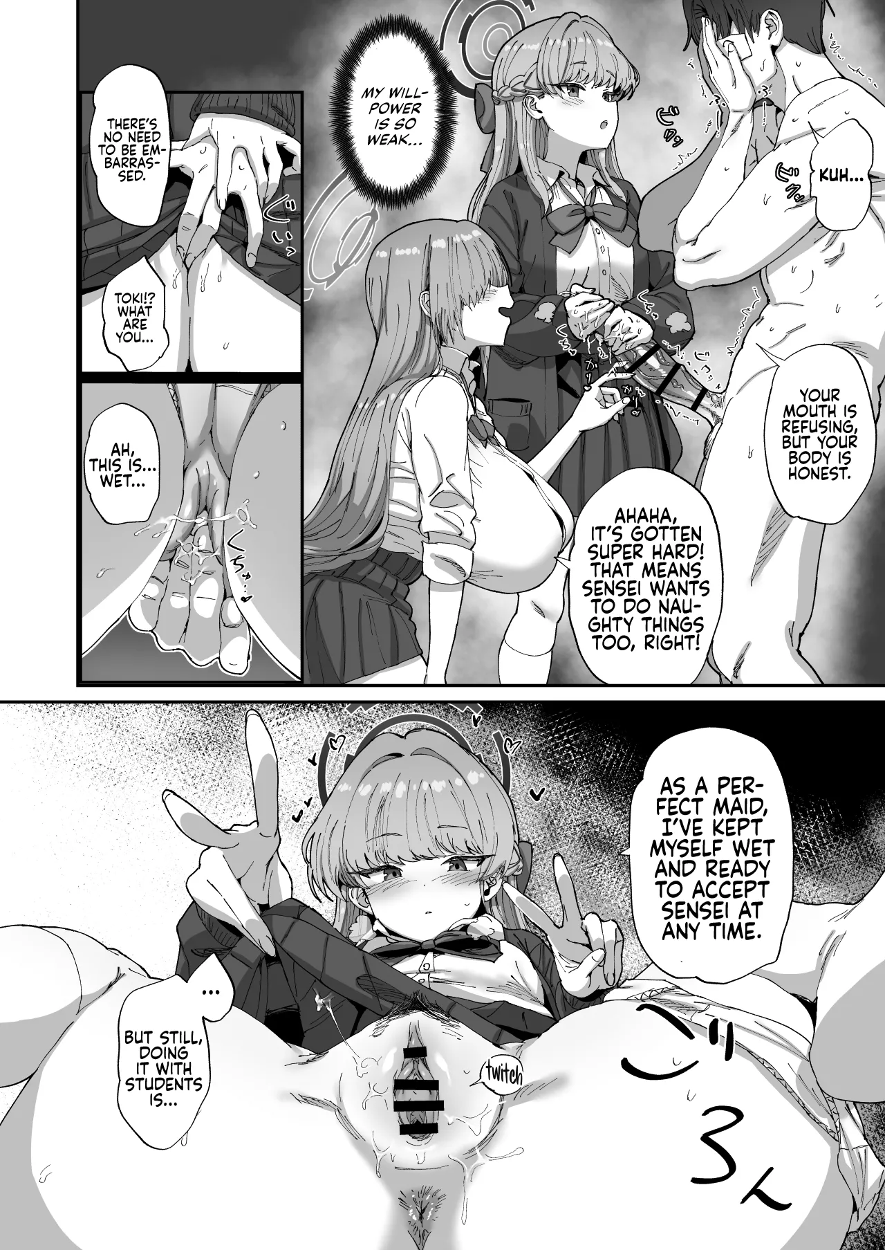 Asuna to Toki to Sex Shinai to Derarenai Heya | A Room You Can’t Leave Without Having Sex with Asuna & Toki - Seite 7