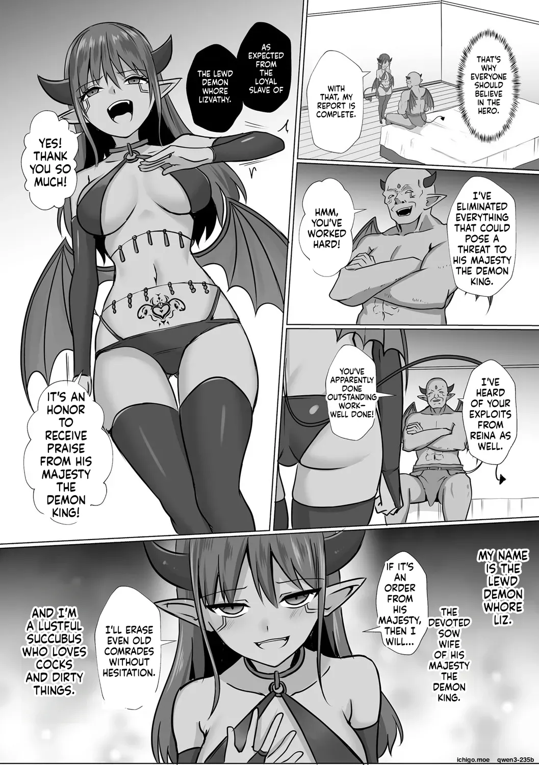 Inma Shouki Liz Ch. 2 | Succubus princess Liz ch.2 - Página 3