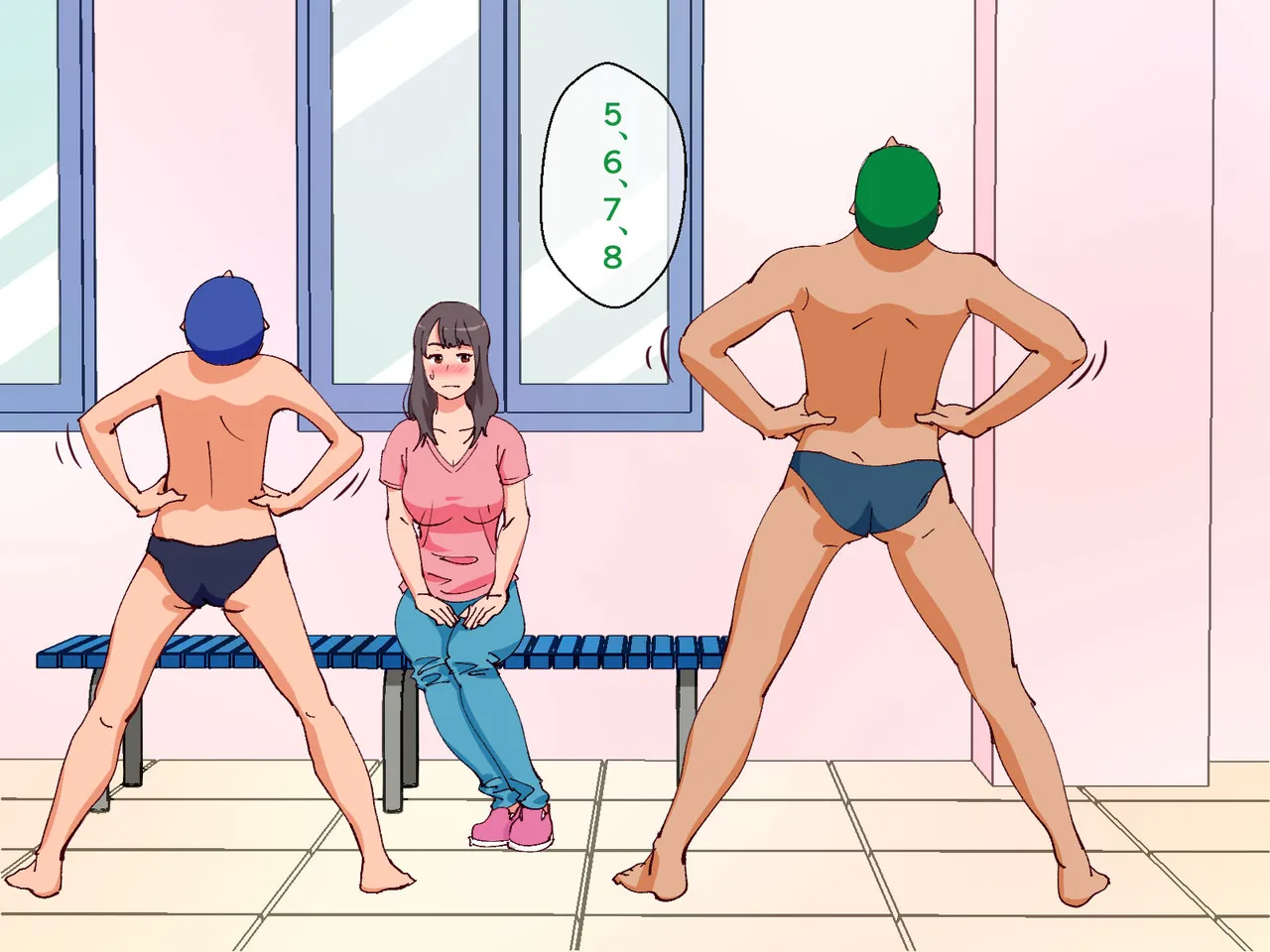 Mama ga Pool de Okasareta Hanashi - Seite 5