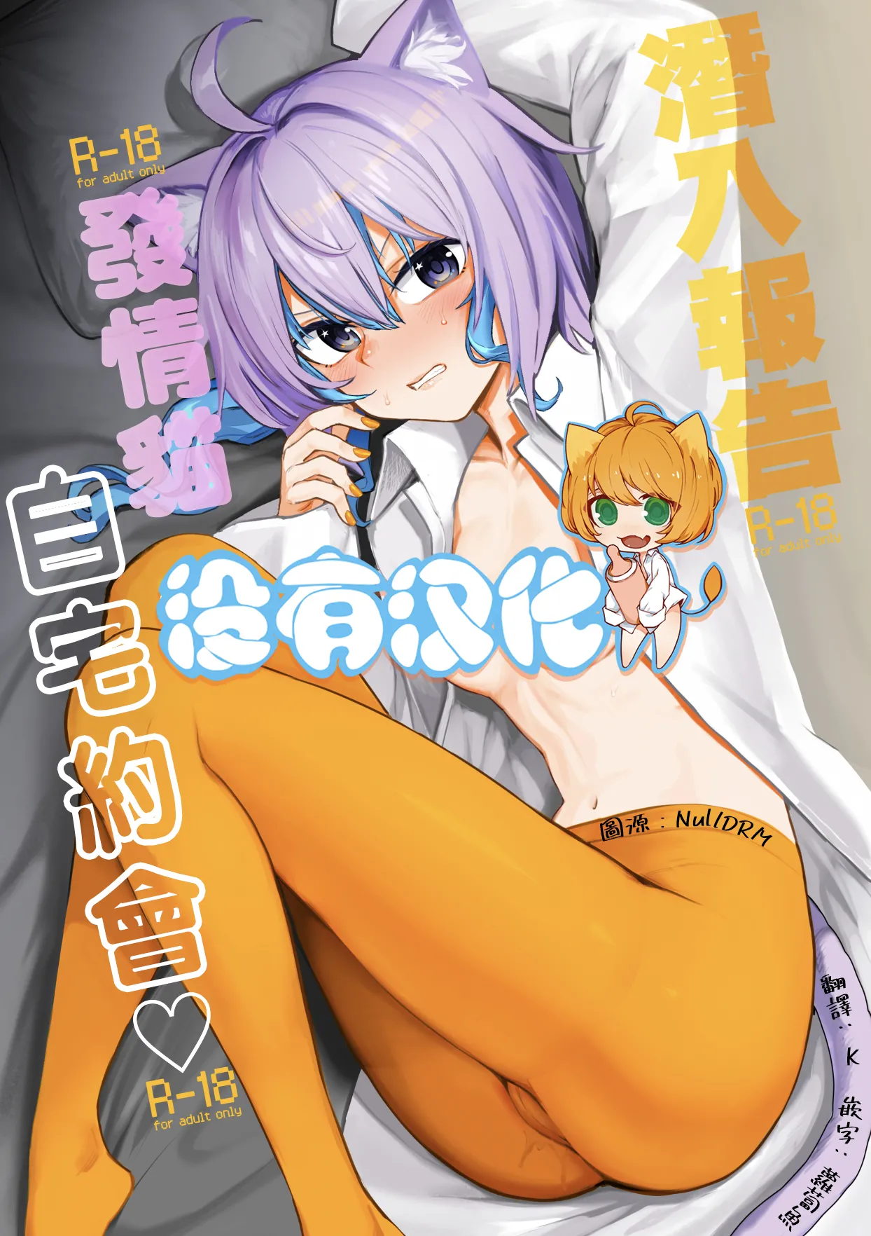 Sennyuu Repo Hatsujou Neko Ouchi Date | 潛入報告：發情貓自宅約會♡ - Página 1