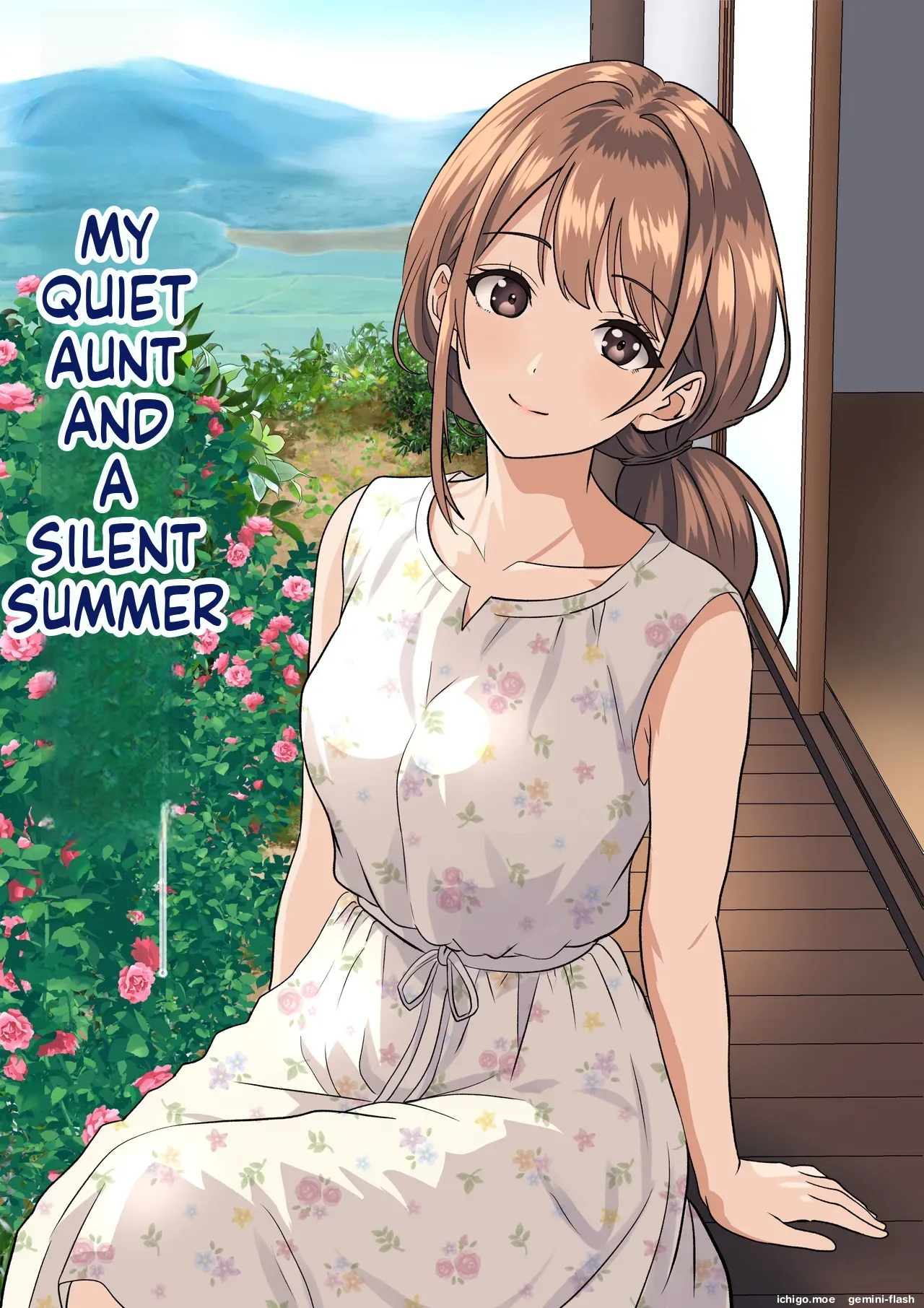 Shizuka na Natsu - Mukuchi na Oba - Page 1