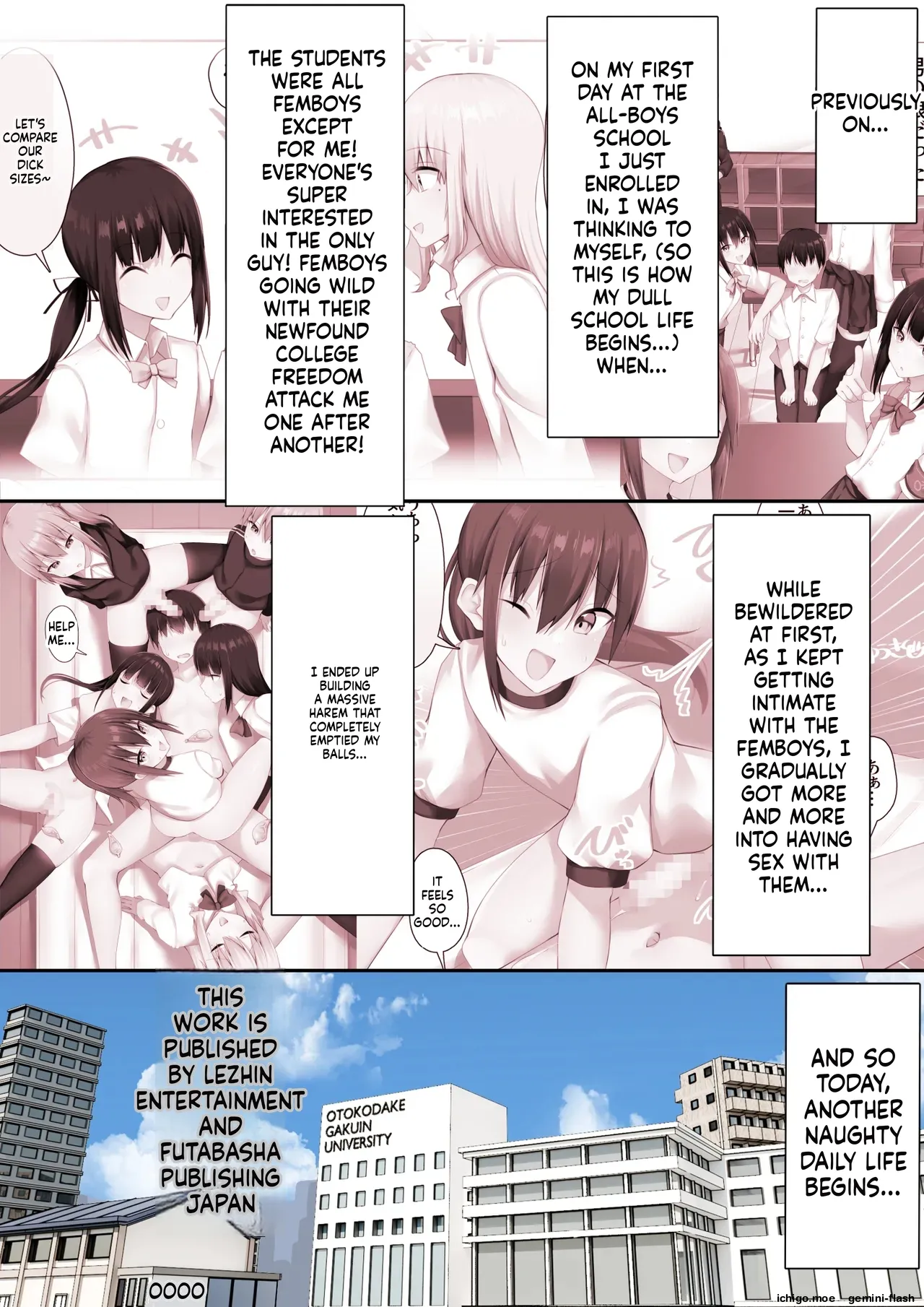 Danshikou ni Nyuugaku Shitara Ore Igai Zennin Otokonoko datta 2 - পৃষ্ঠা 2