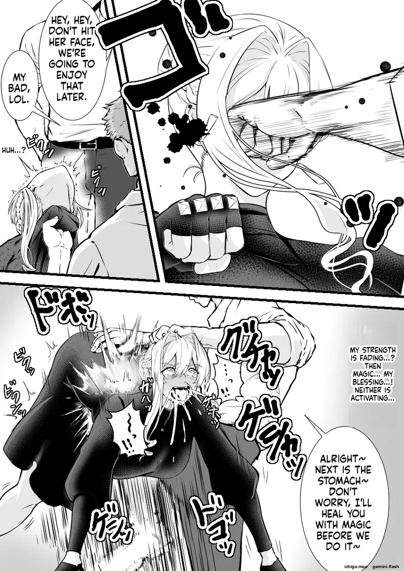 On'na Mahōtsukai wa Niku Benki Dorei ni Ochiru - Страница 6