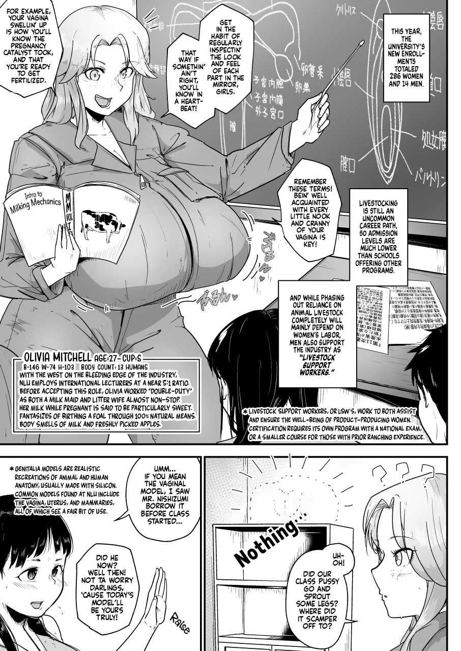 Rakunoujou de Sakunyuufu ni Naru Houhou 1 | Being a Cow on a Farm Makes Perfect Sense, and Here's How - Page 5