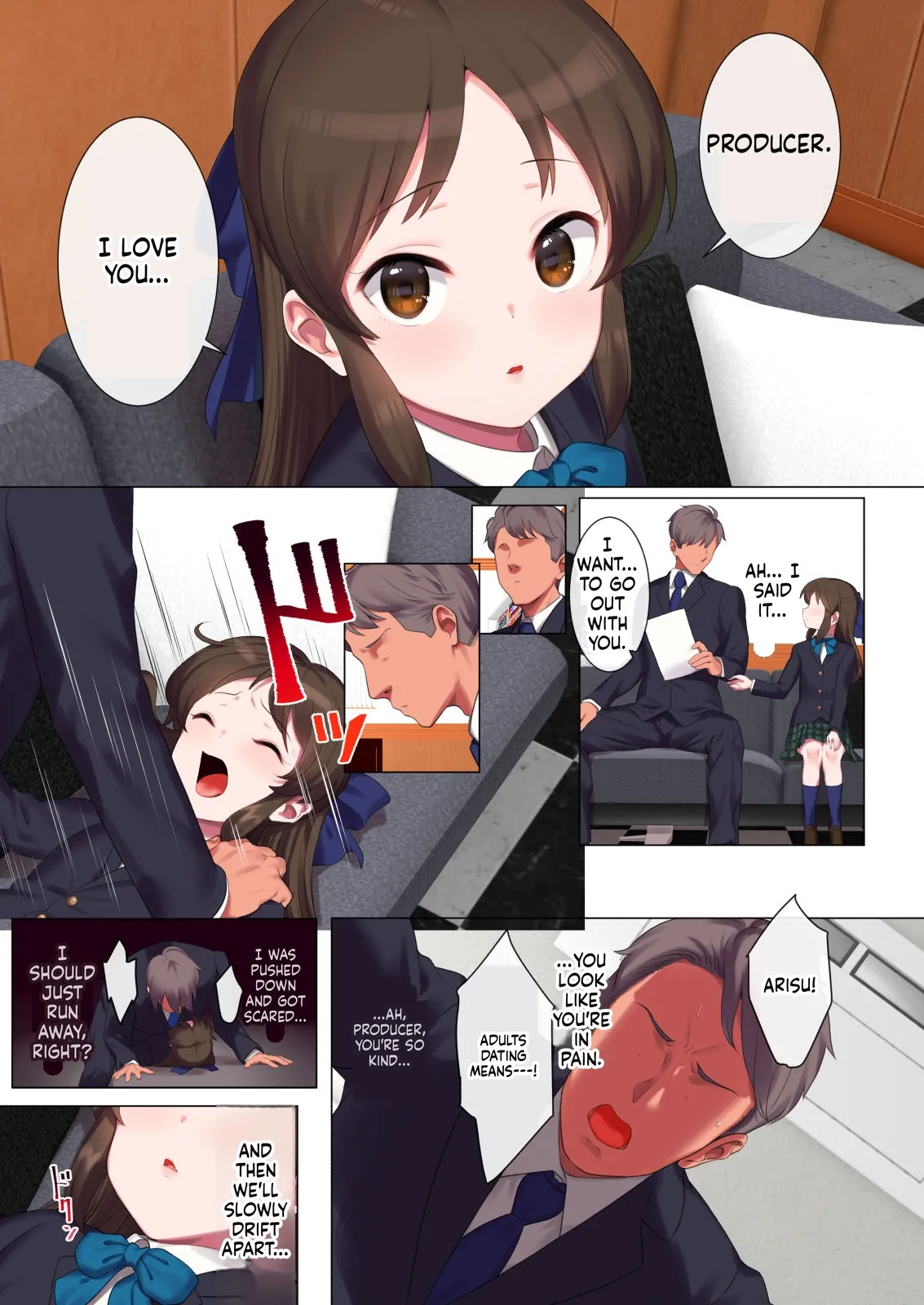Momoka To Arisu to Chie no Sukebe na Hon - Seite 4