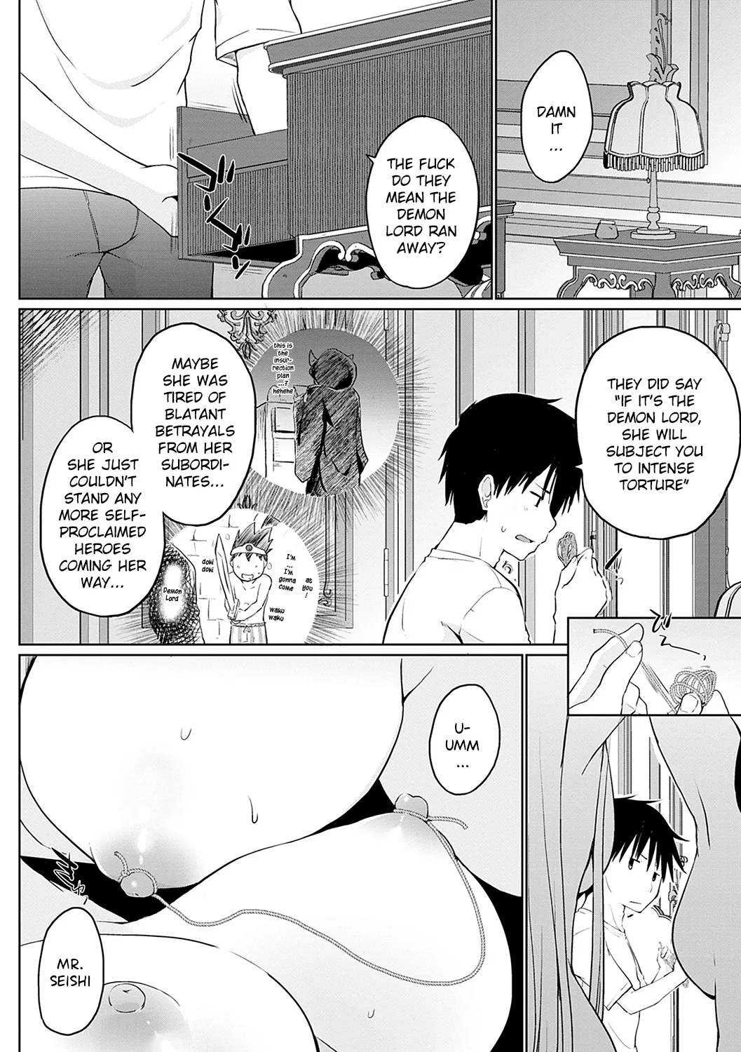 Isekai ni Shoukansaretara Zenin Do M Toka...Chotto Imi ga Wakaranai Ch.3 - Сторінка 4
