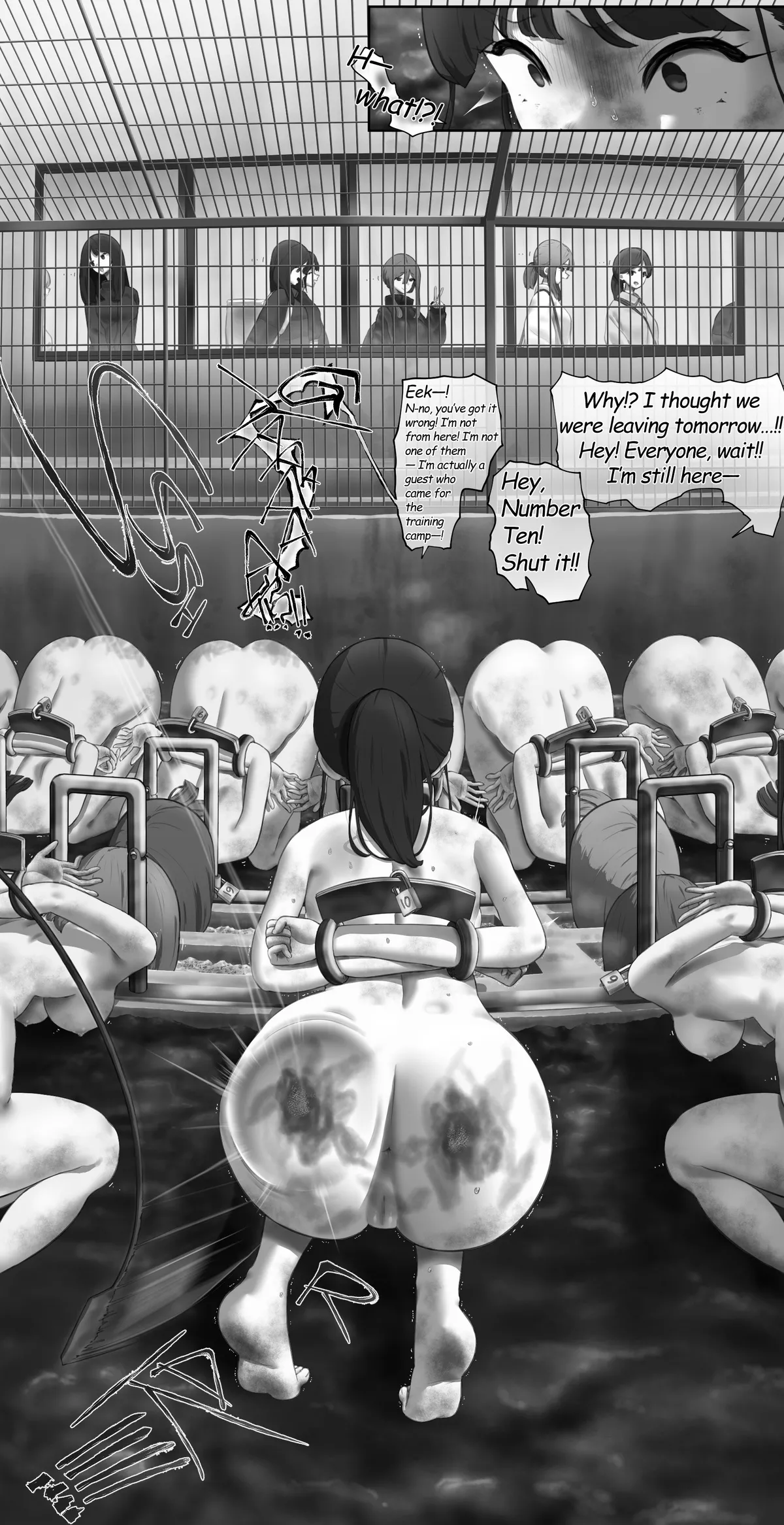 A Basketball Girl Forced to Switch Places with a Menial Human Livestock - Page 8