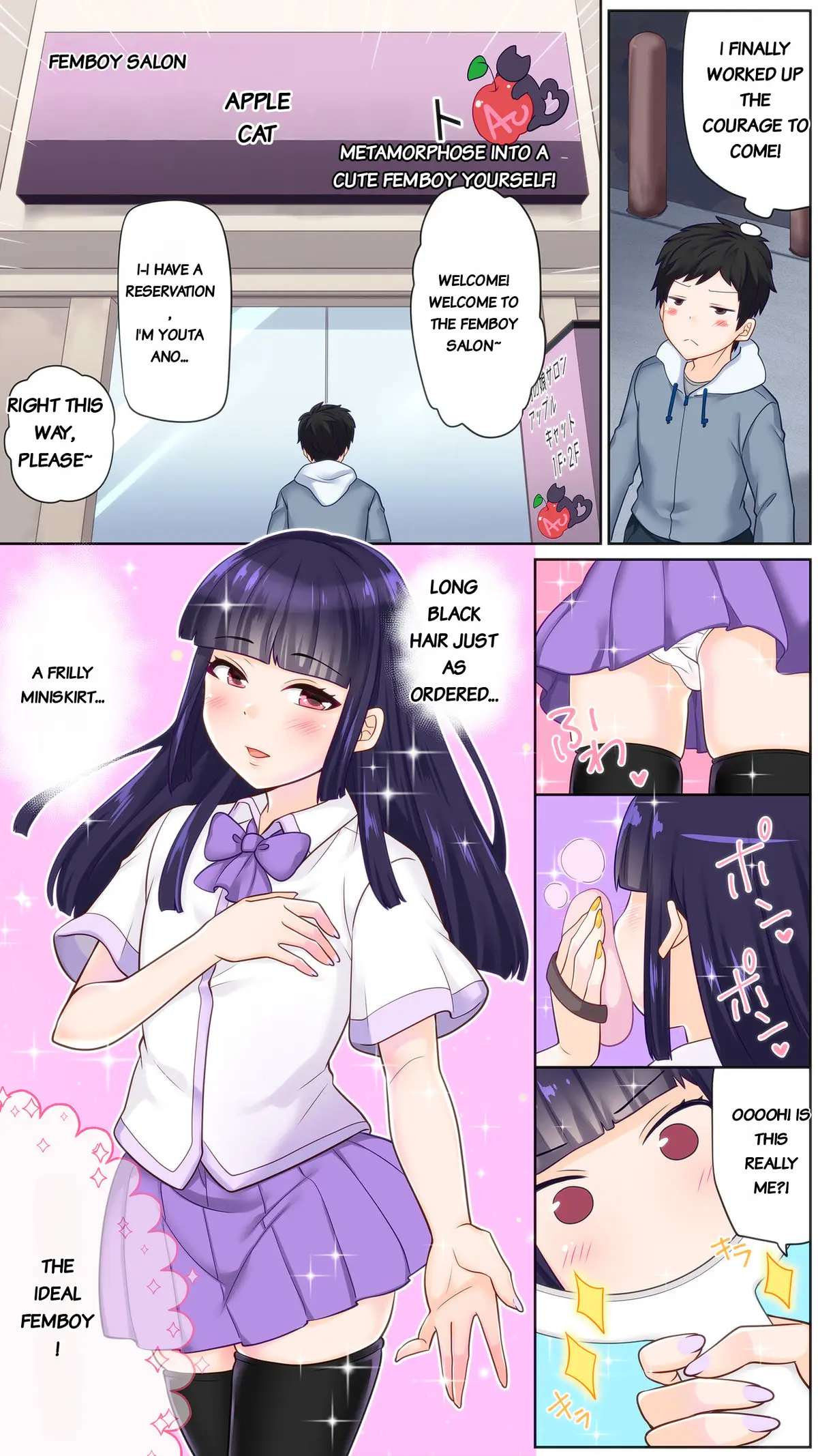 My Nipples Were Developed at my First Crossdressing Salon - Page 2