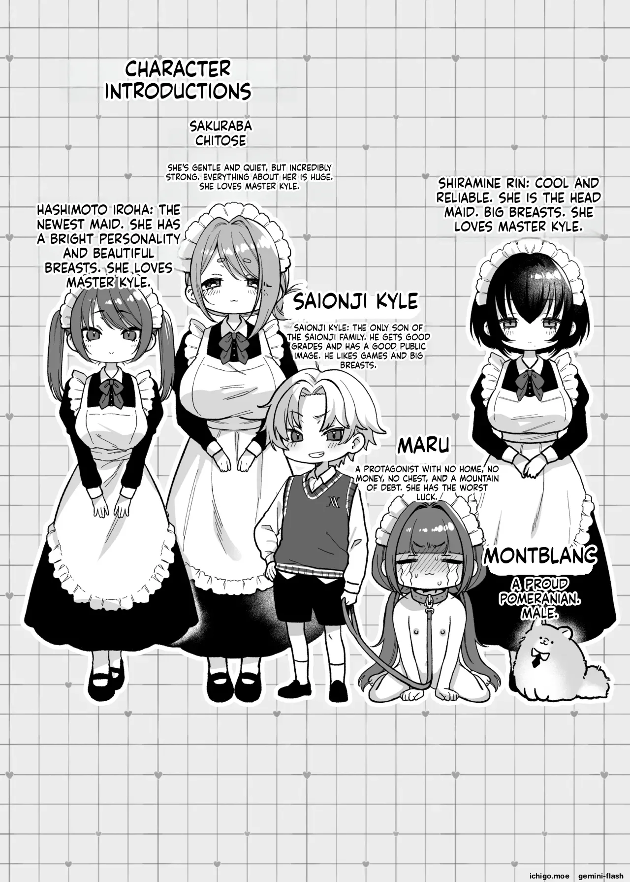 Oyashiki Wonderful Life ~ Maid Saiyou da to Omottara, Inu ni Saremashita ~ - Page 4