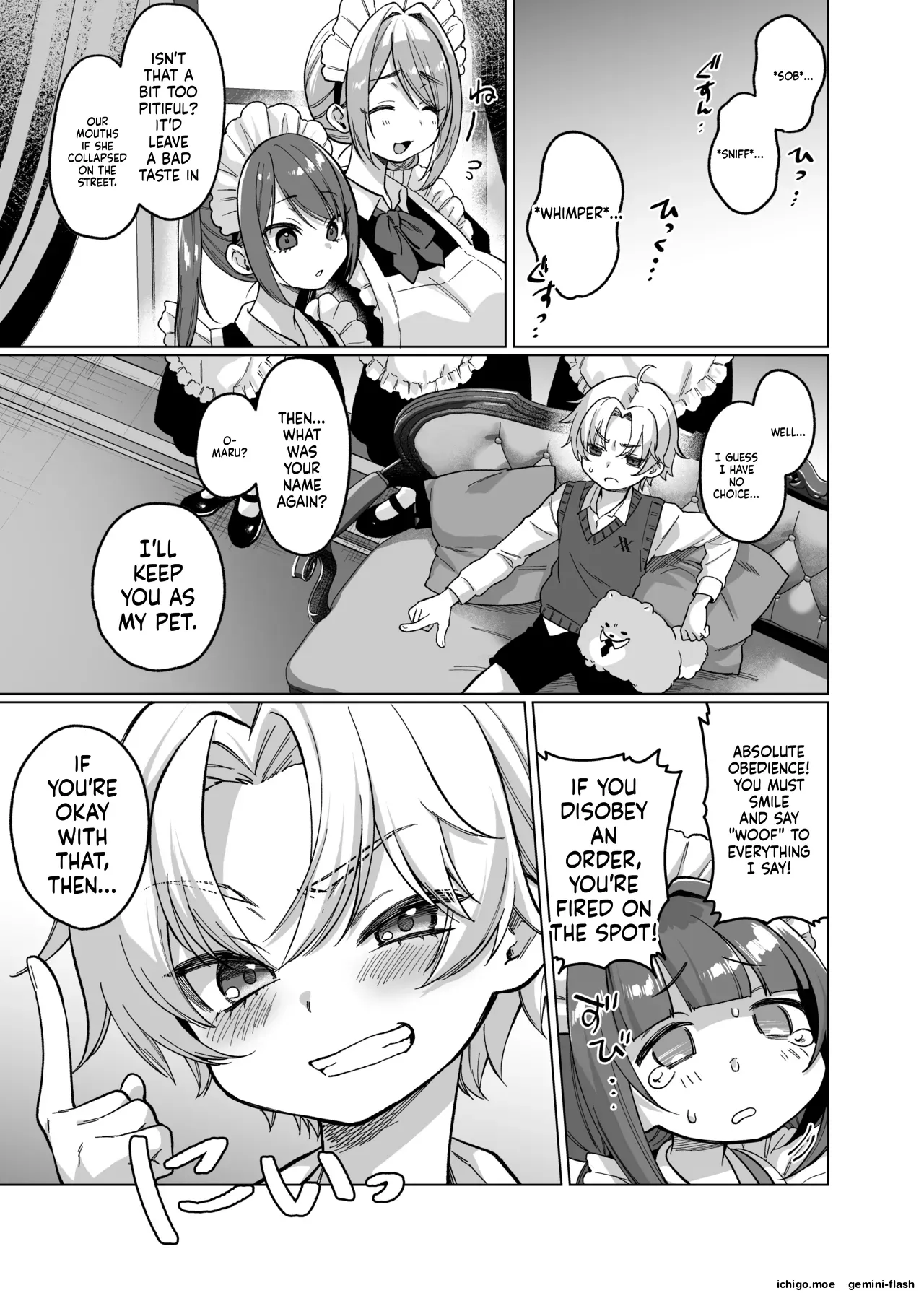 Oyashiki Wonderful Life ~ Maid Saiyou da to Omottara, Inu ni Saremashita ~ - Page 7