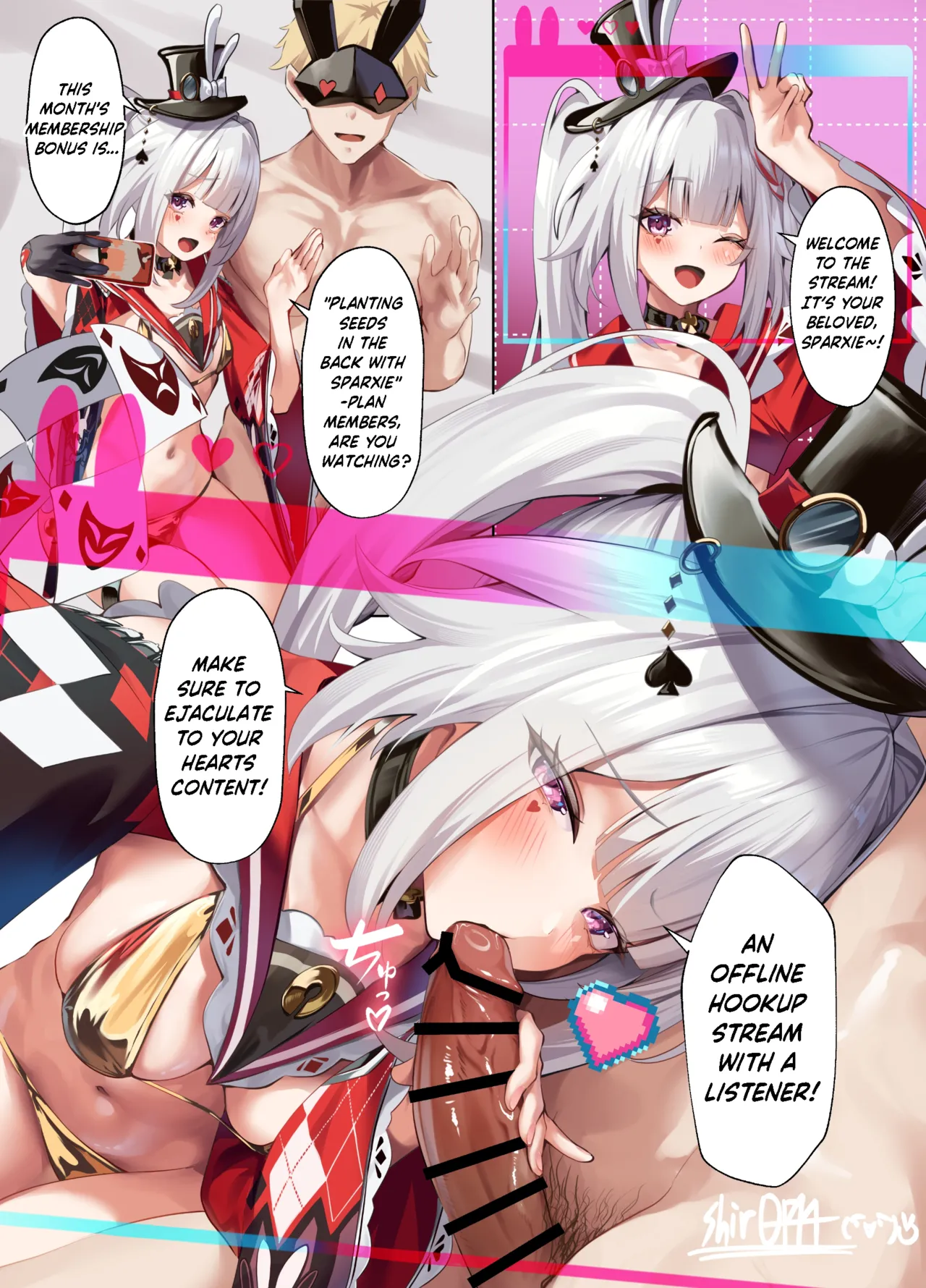 Hibana ga Risuna to no Ofupako Haishin de chara otoko ni shudo-ken o nigirarechau hanashi || The story of how Sparxie got dominated by a playboy during an offline hookup stream for the listeners - Pagina 1