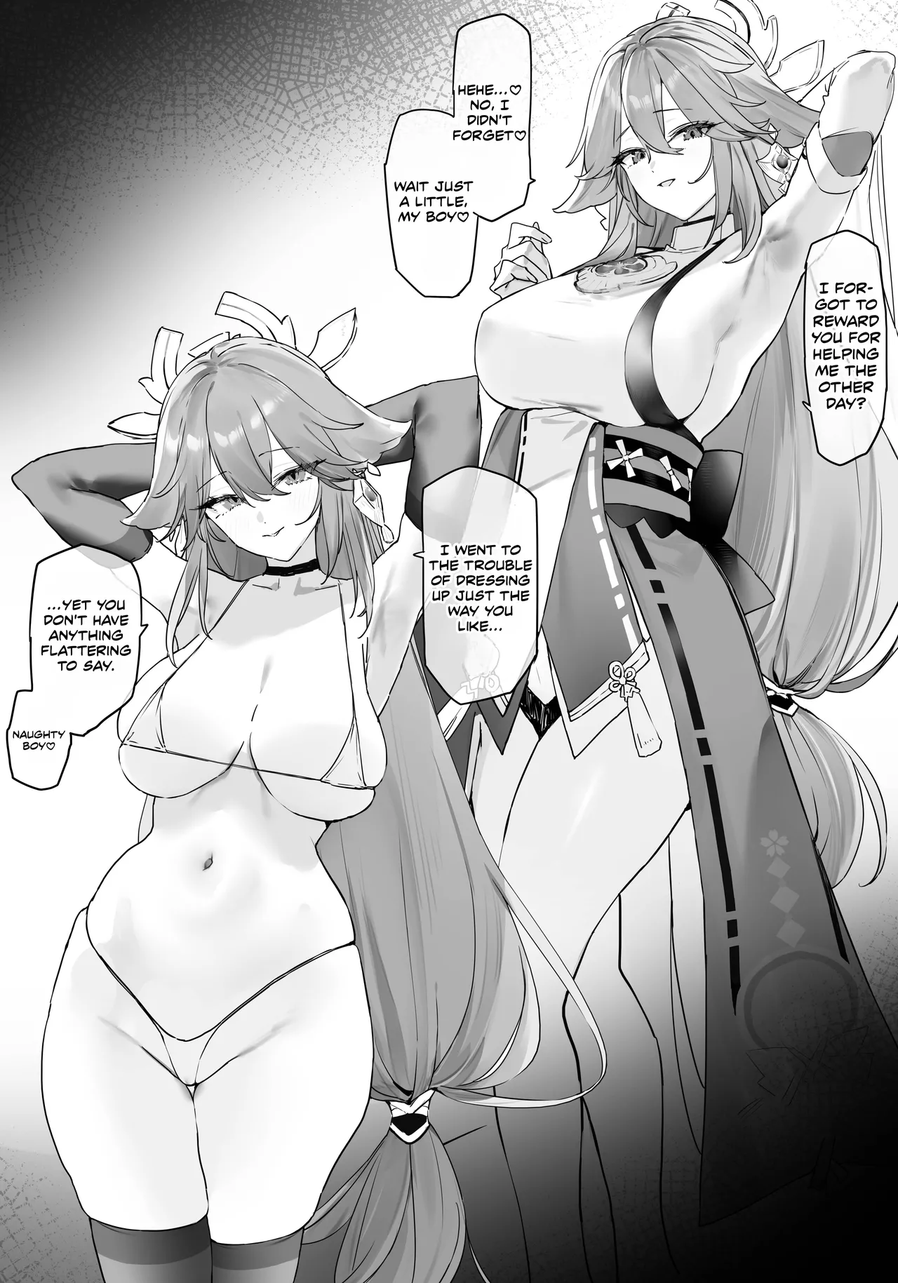 Making Love with Yae Miko - Page 1