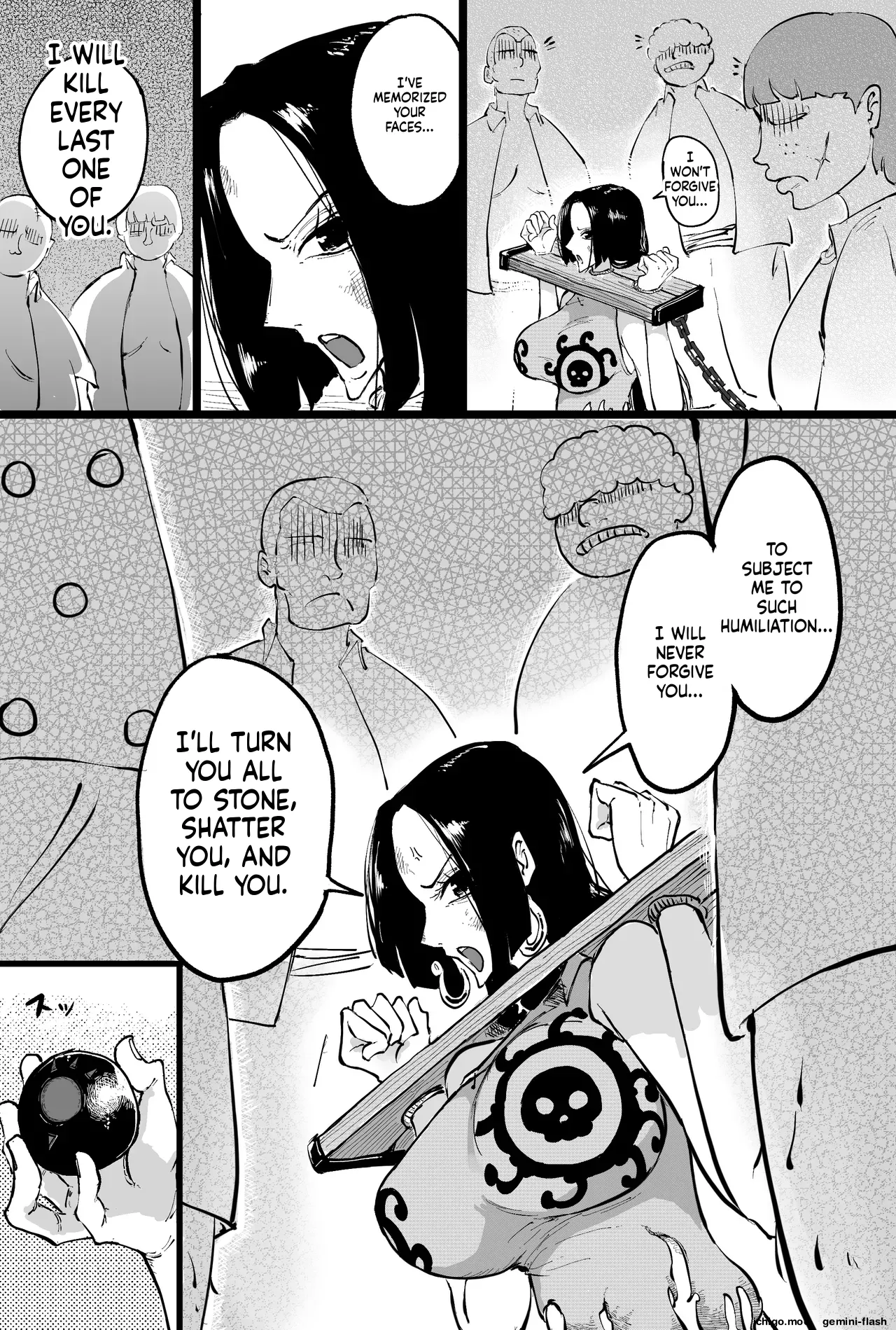 kakusita kaizoku ni ona〇 sa reru kaizoku zyotei - Сторінка 3