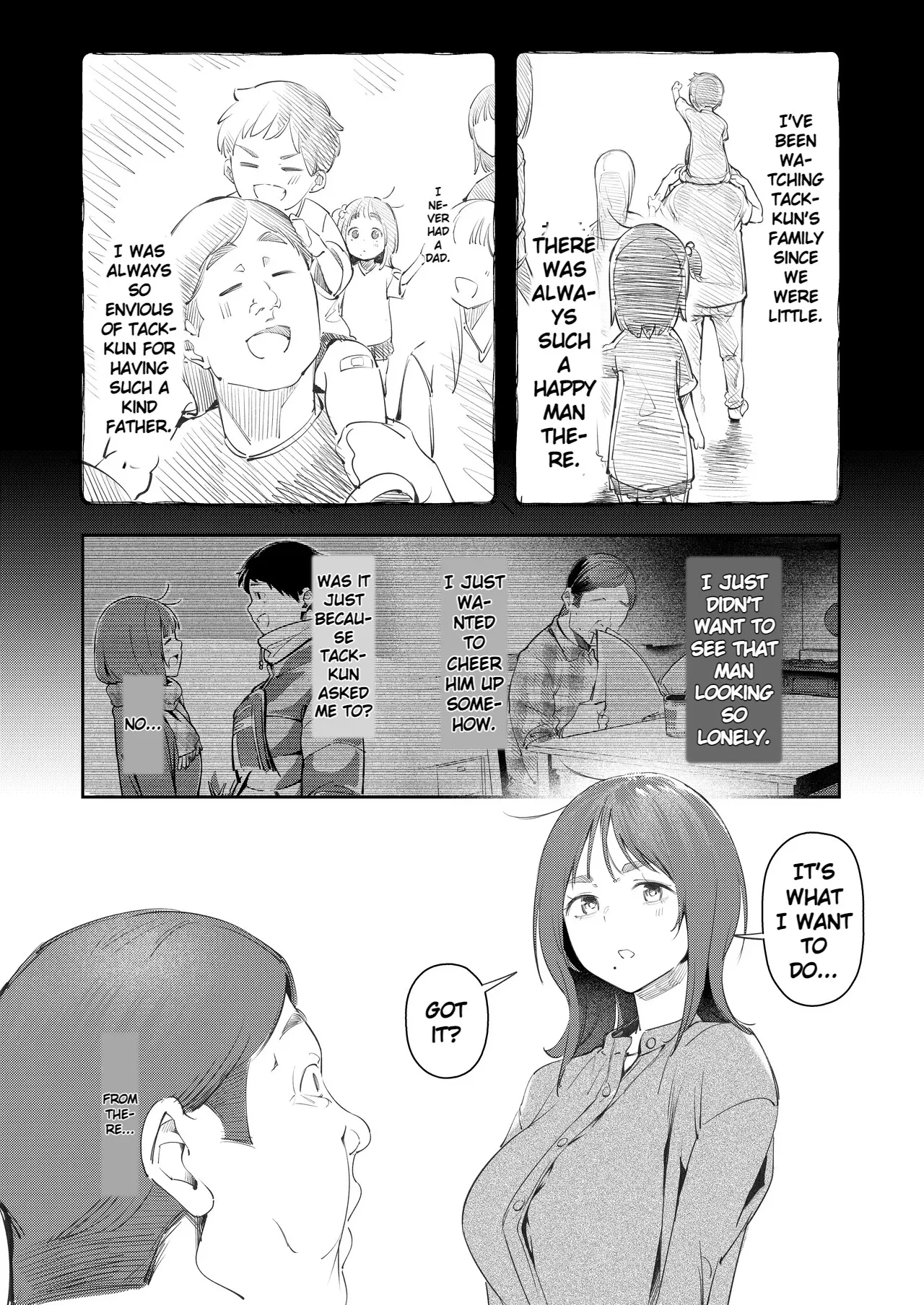 While My Childhood Friend Was Away in Tokyo I Slept With His Dad - Page 7