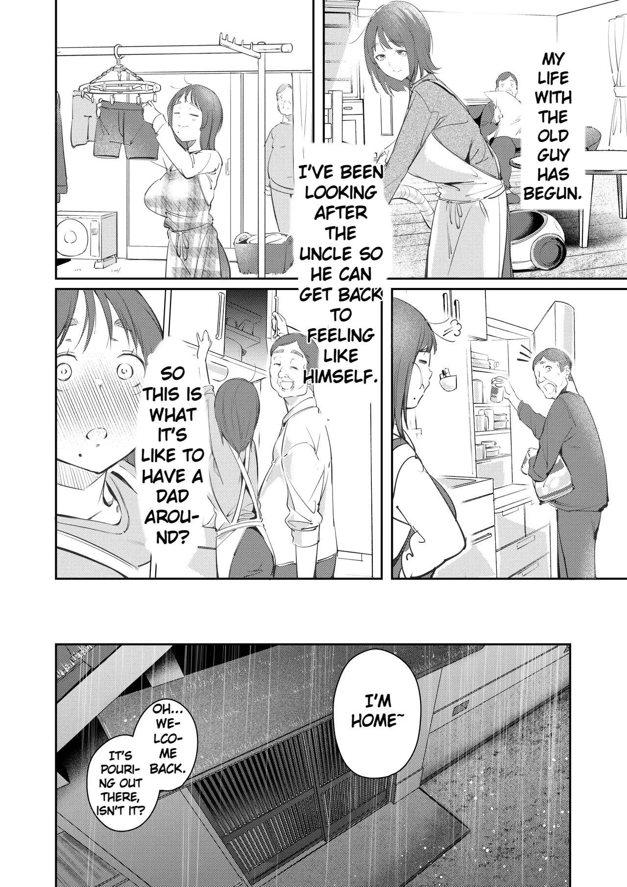 While My Childhood Friend Was Away in Tokyo I Slept With His Dad - Page 8
