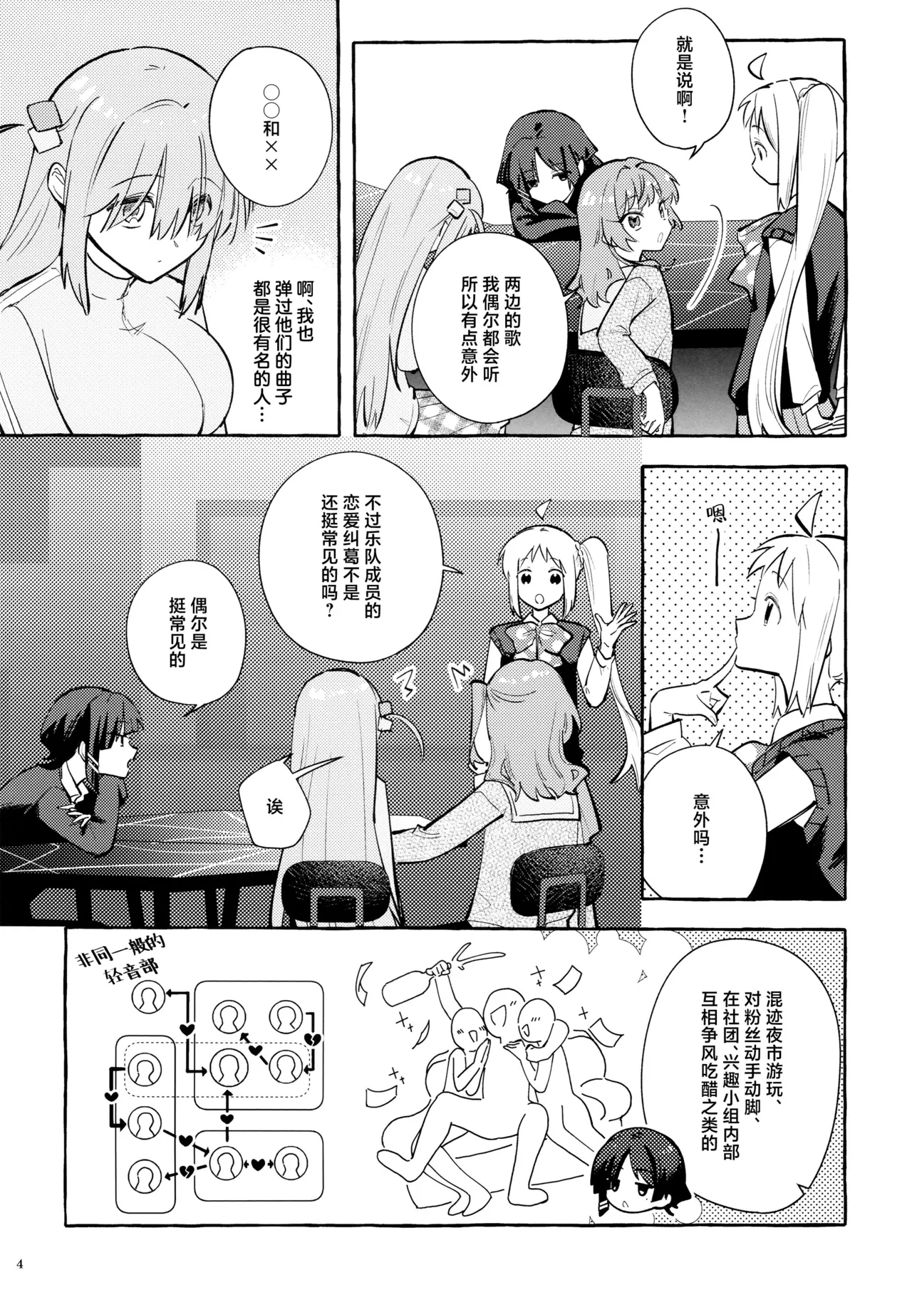 友達同士なら♡♡♡まで | 是朋友的话可以做♡♡♡到为止 - Page 3
