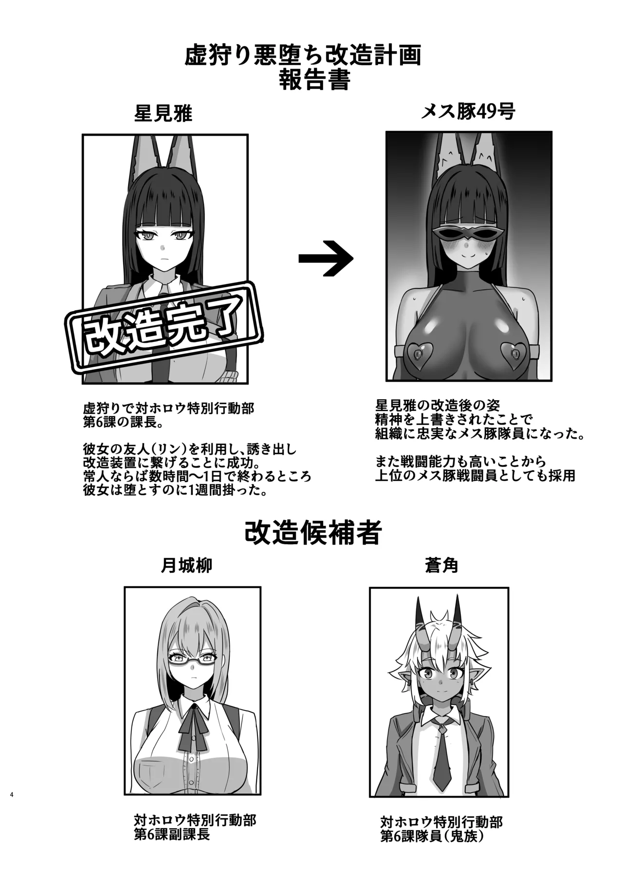 Utsurogari Akuochi Kaizou Keikaku 2 ~Akuochi no Rensa~ - Страница 3