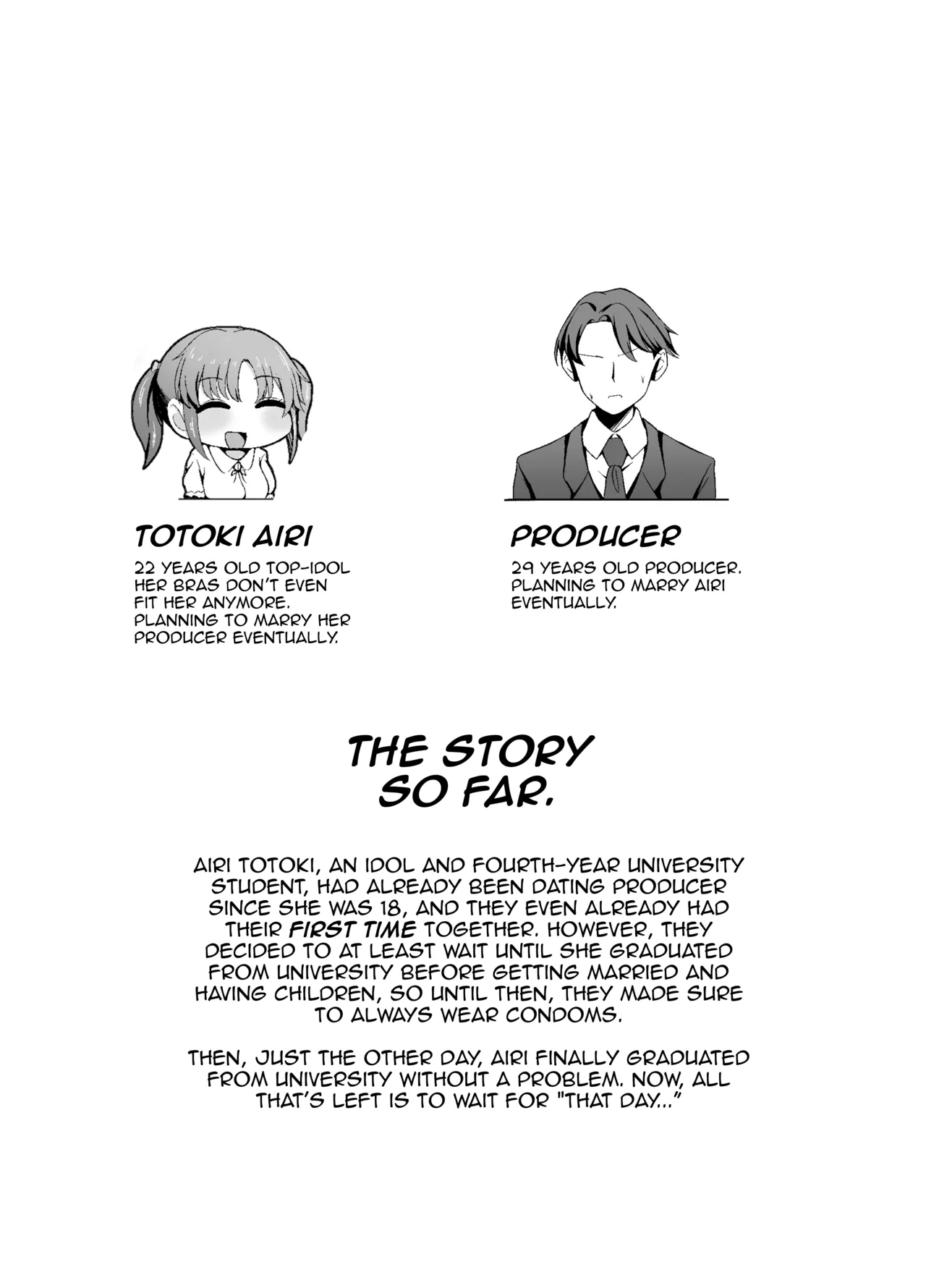 Totoki Airi to Hitobanjuu Kozukuri Sex Suru Hon | A Book About Having Baby-Making Sex with Totoki Airi All Night Long - Сторінка 4