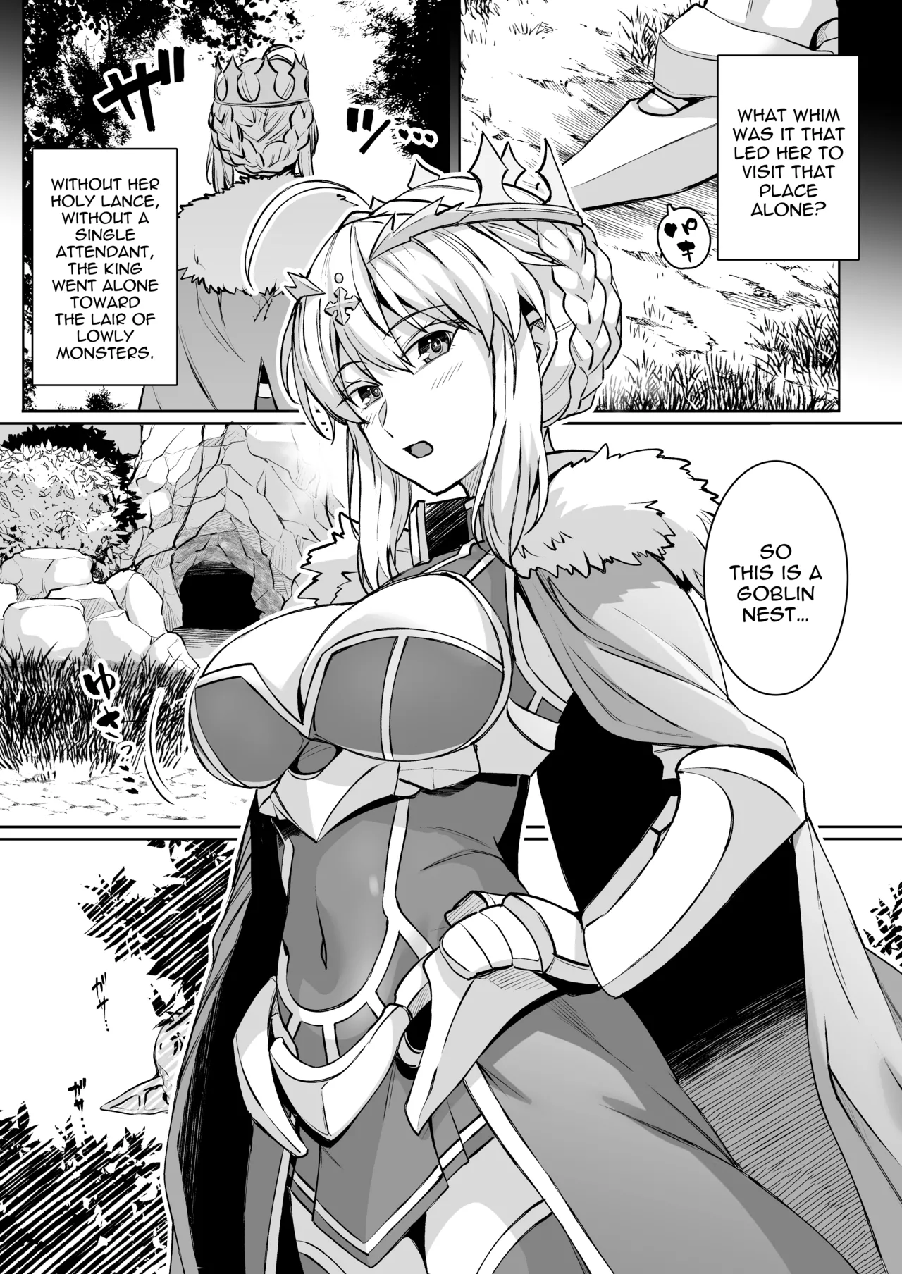 Goblin-tachi no Mesu ni Naru made Lancer Artoria Hen - Página 2