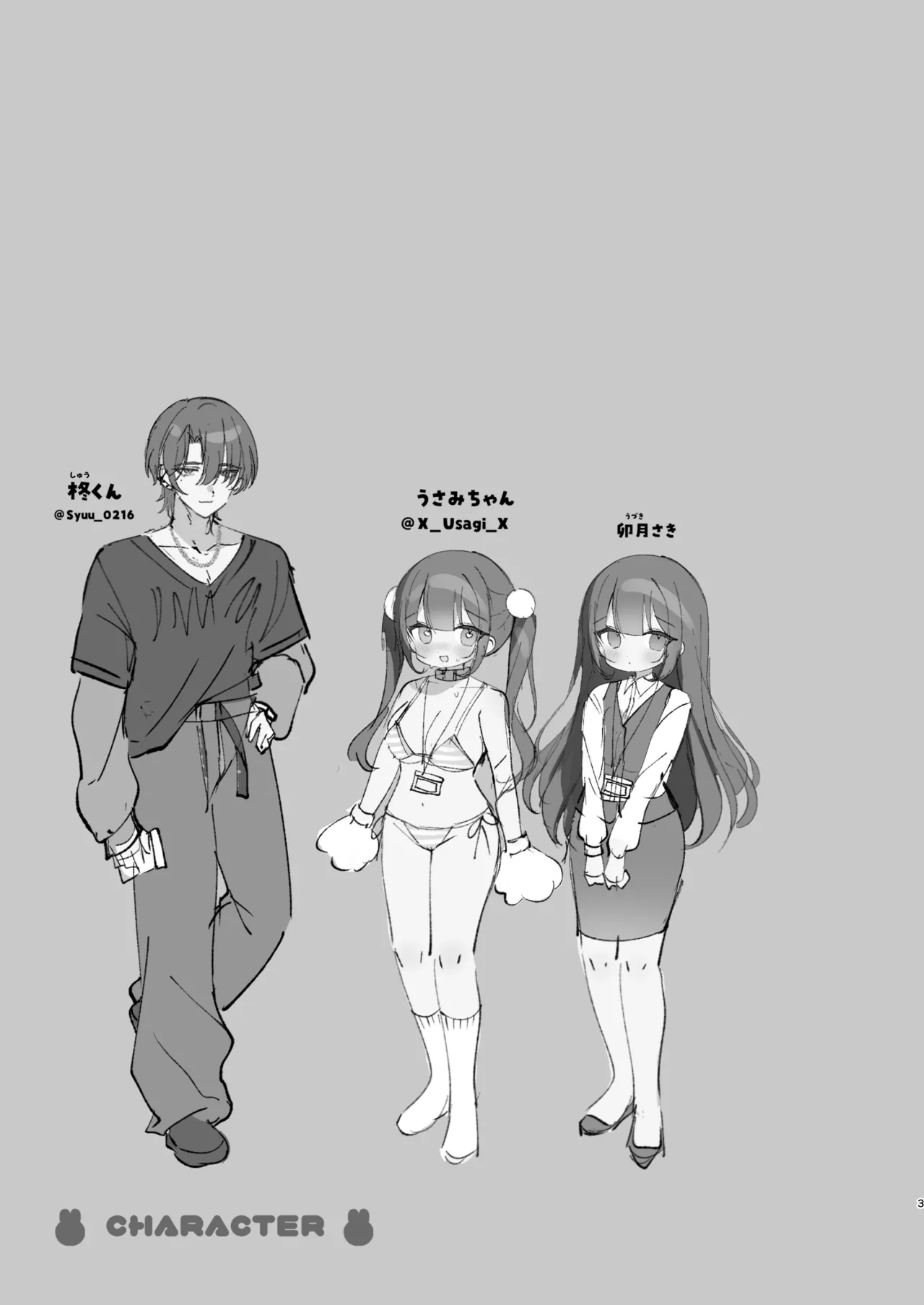 Usami-chan, a girl with a secret social media account, gets her first offline sex training session ✕♡［DL］ - Page 2