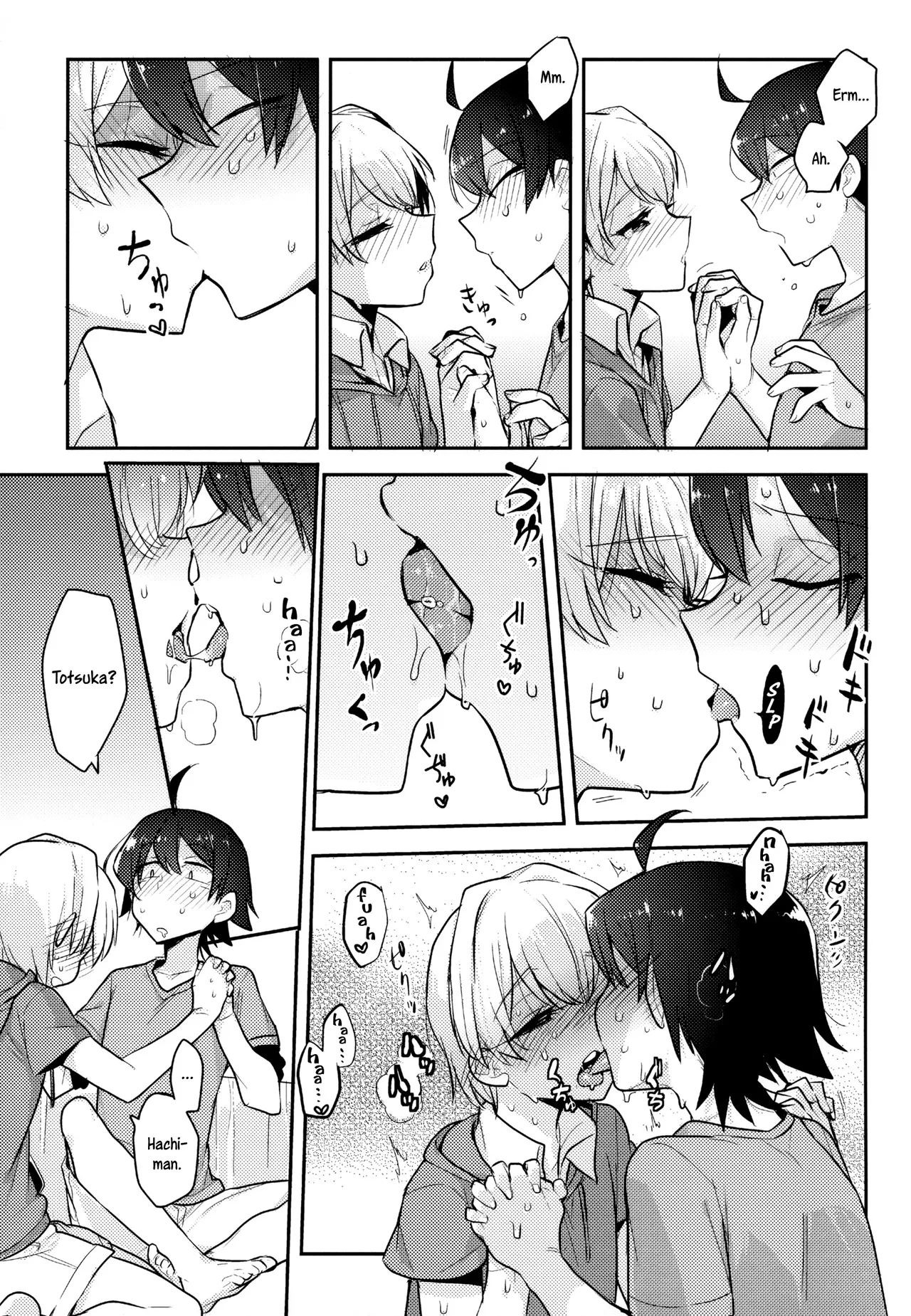 Cute angel totsuka turns hachiman into his bitch with his elephant cock - Сторінка 3