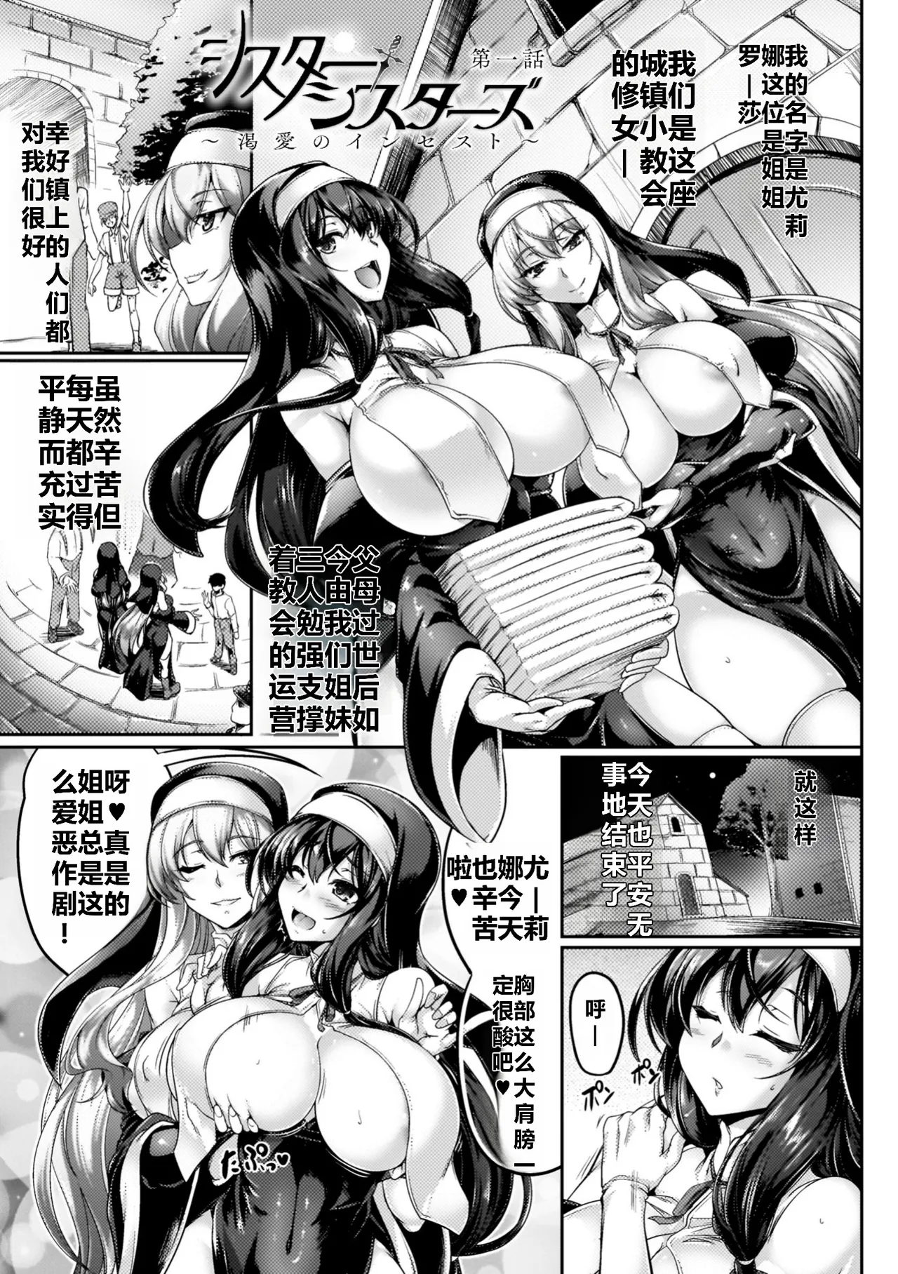 サキュバシスターズ ～聖職姉妹の背徳～ - Page 5