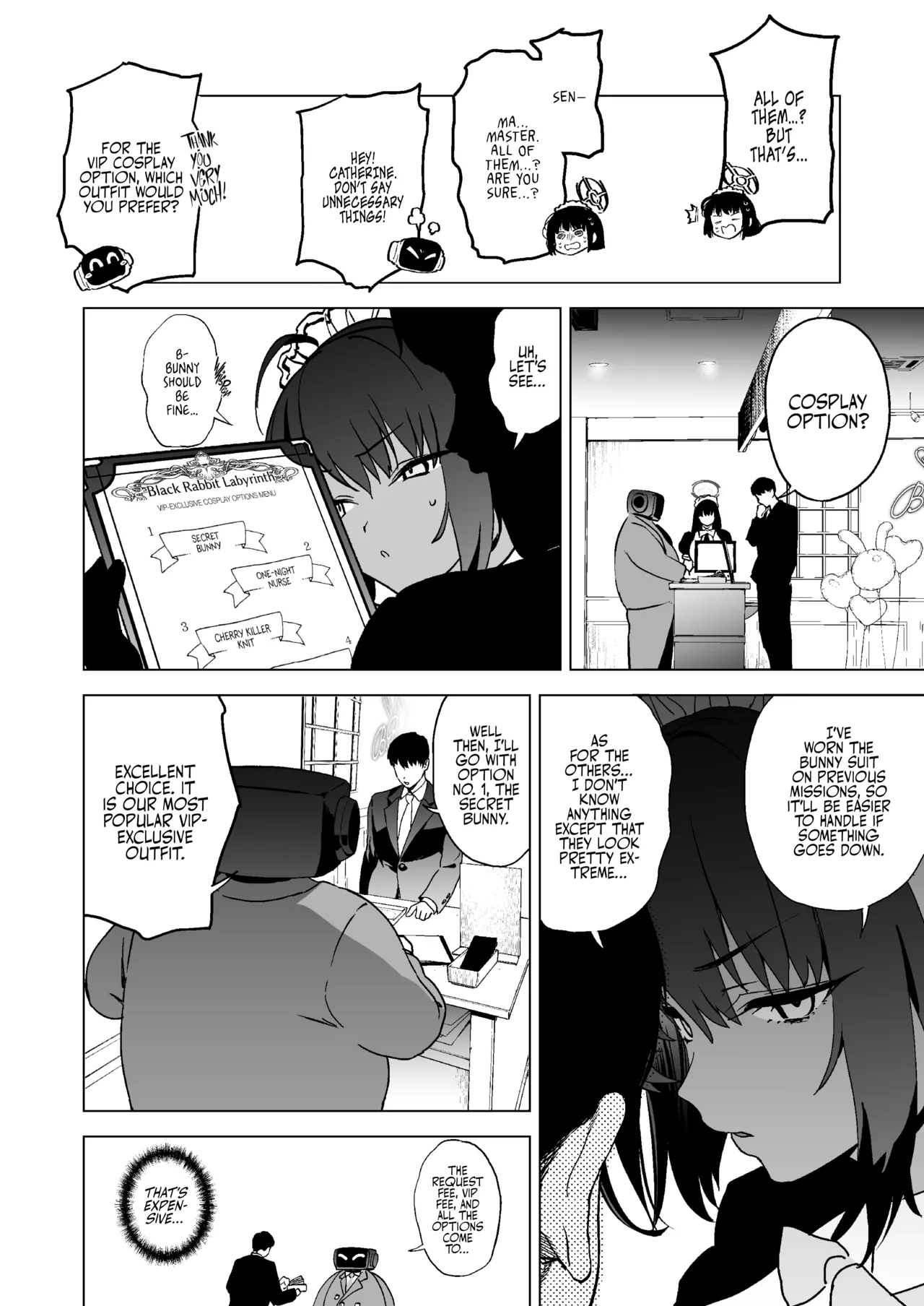 Shiri to Karin to Toumei Bunny | The Maid, The Butt, And The Limpid Bunny - Página 5